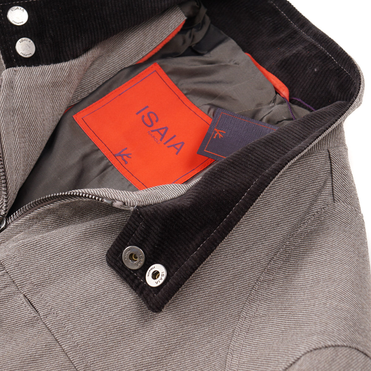 Isaia Twill Wool Field Jacket - Top Shelf Apparel