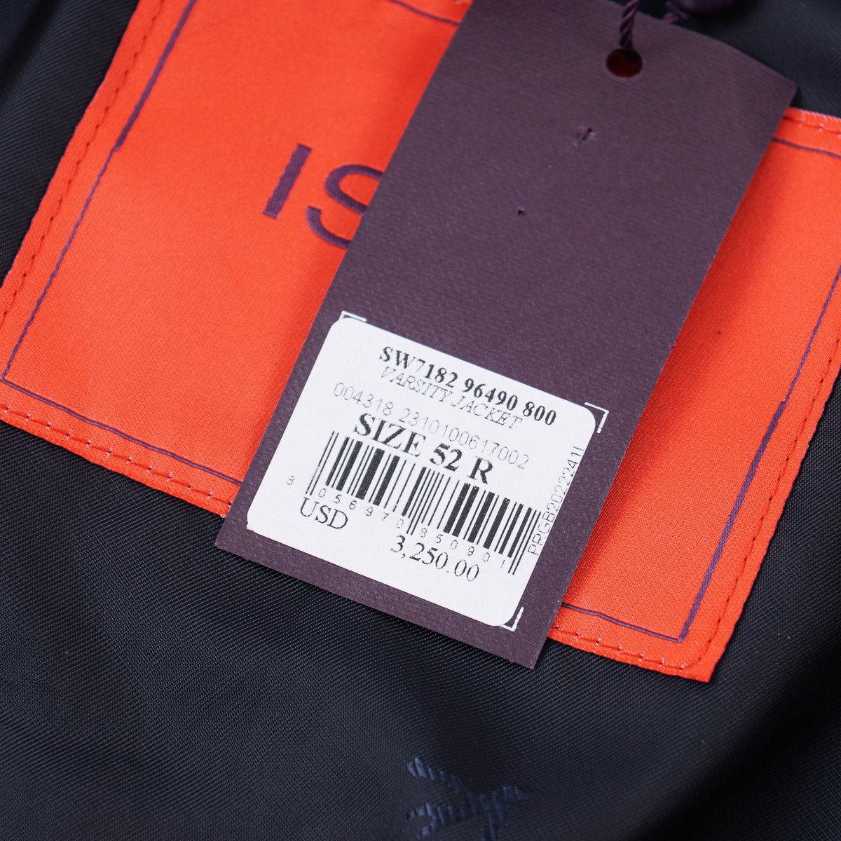 Isaia Satin Wool-Silk Varsity Jacket - Top Shelf Apparel
