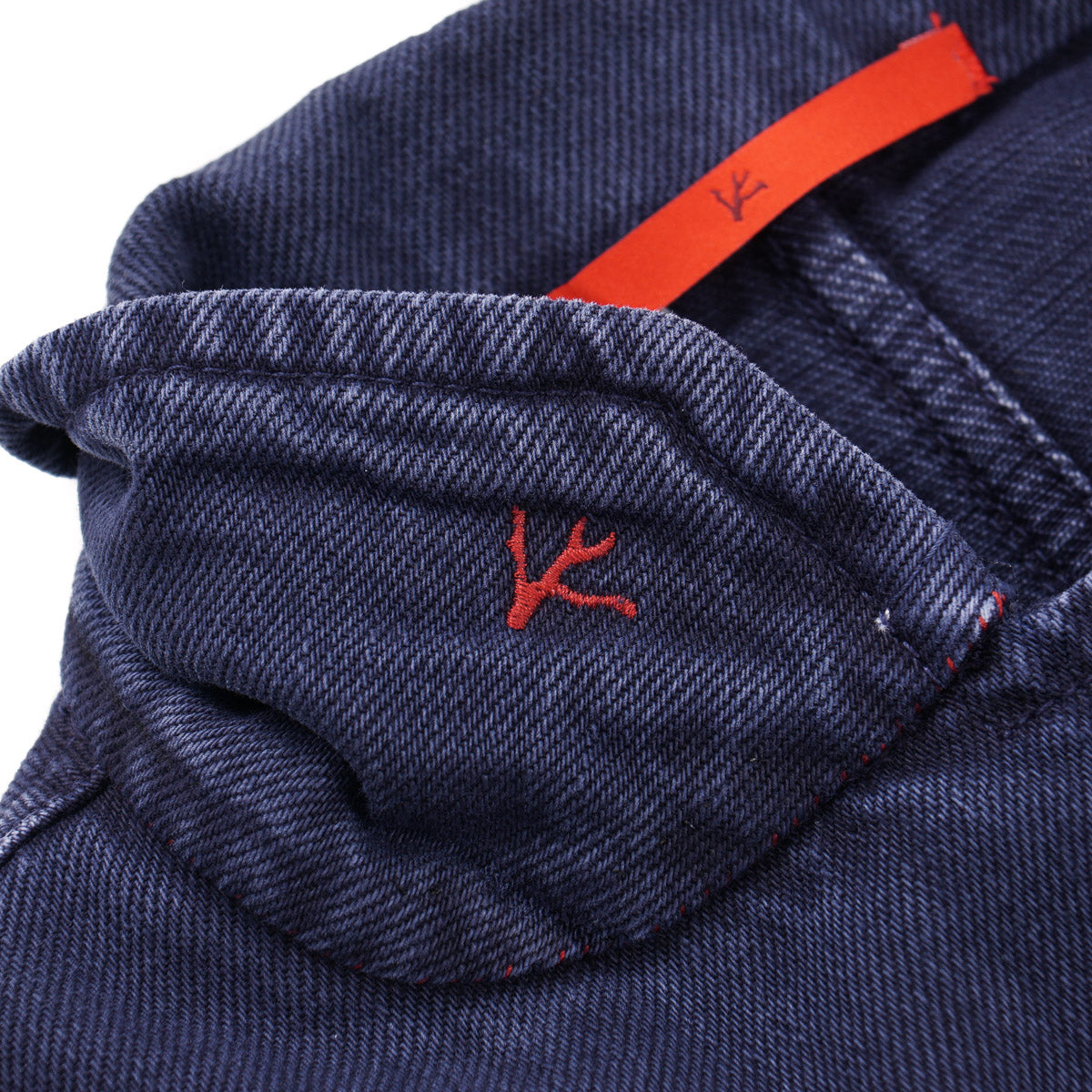 Isaia Garment-Dyed Denim Blazer - Top Shelf Apparel