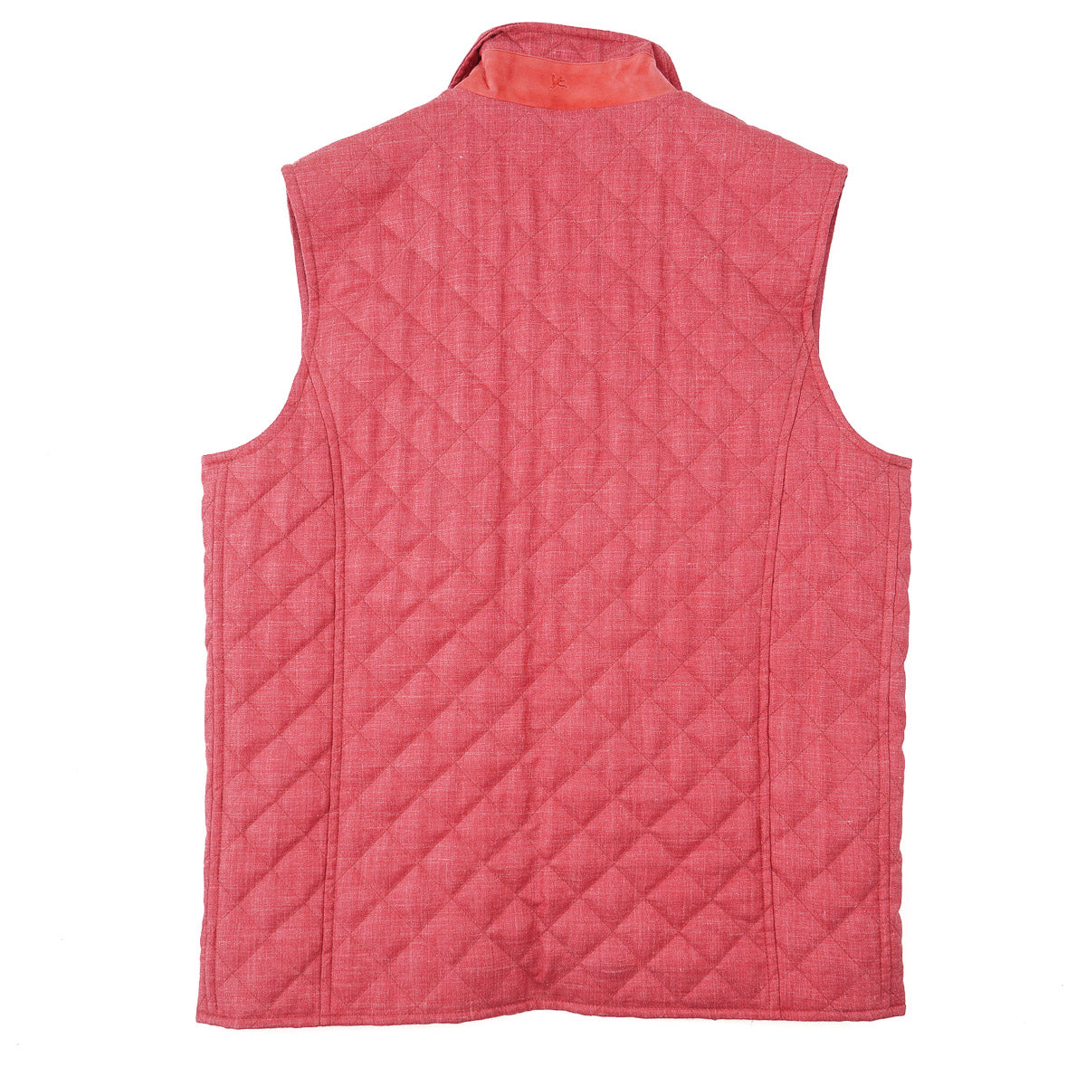 Isaia Quilted Wool-Silk-Linen Vest - Top Shelf Apparel