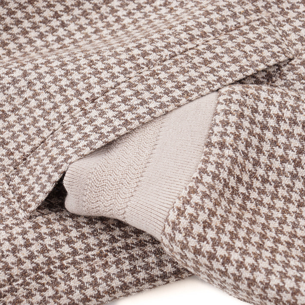 Isaia Wool-Silk-Linen Varsity Jacket - Top Shelf Apparel