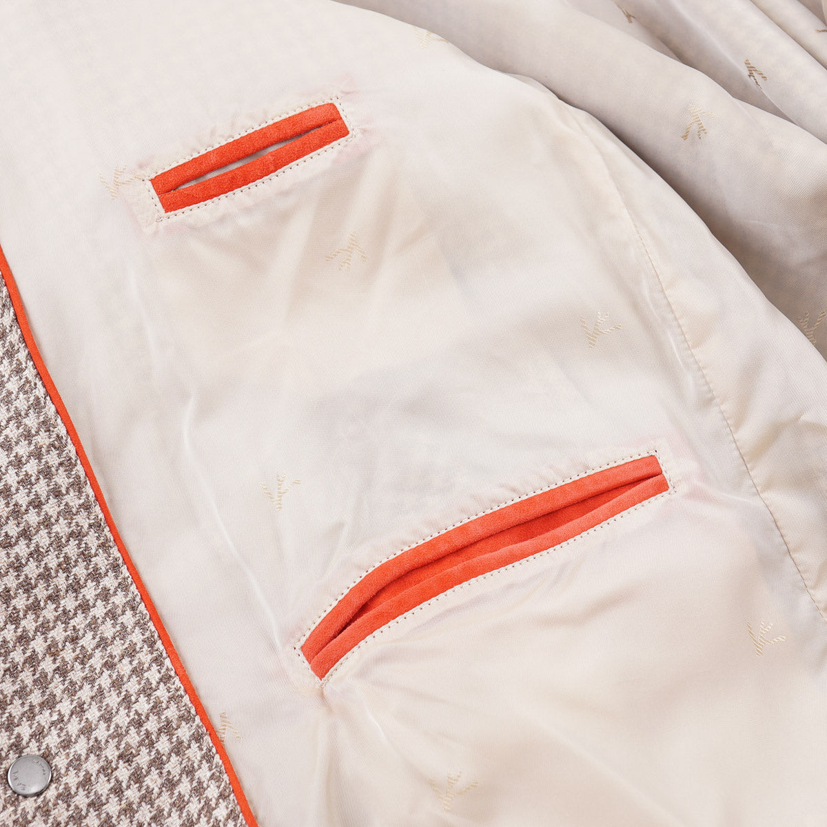 Isaia Wool-Silk-Linen Varsity Jacket - Top Shelf Apparel