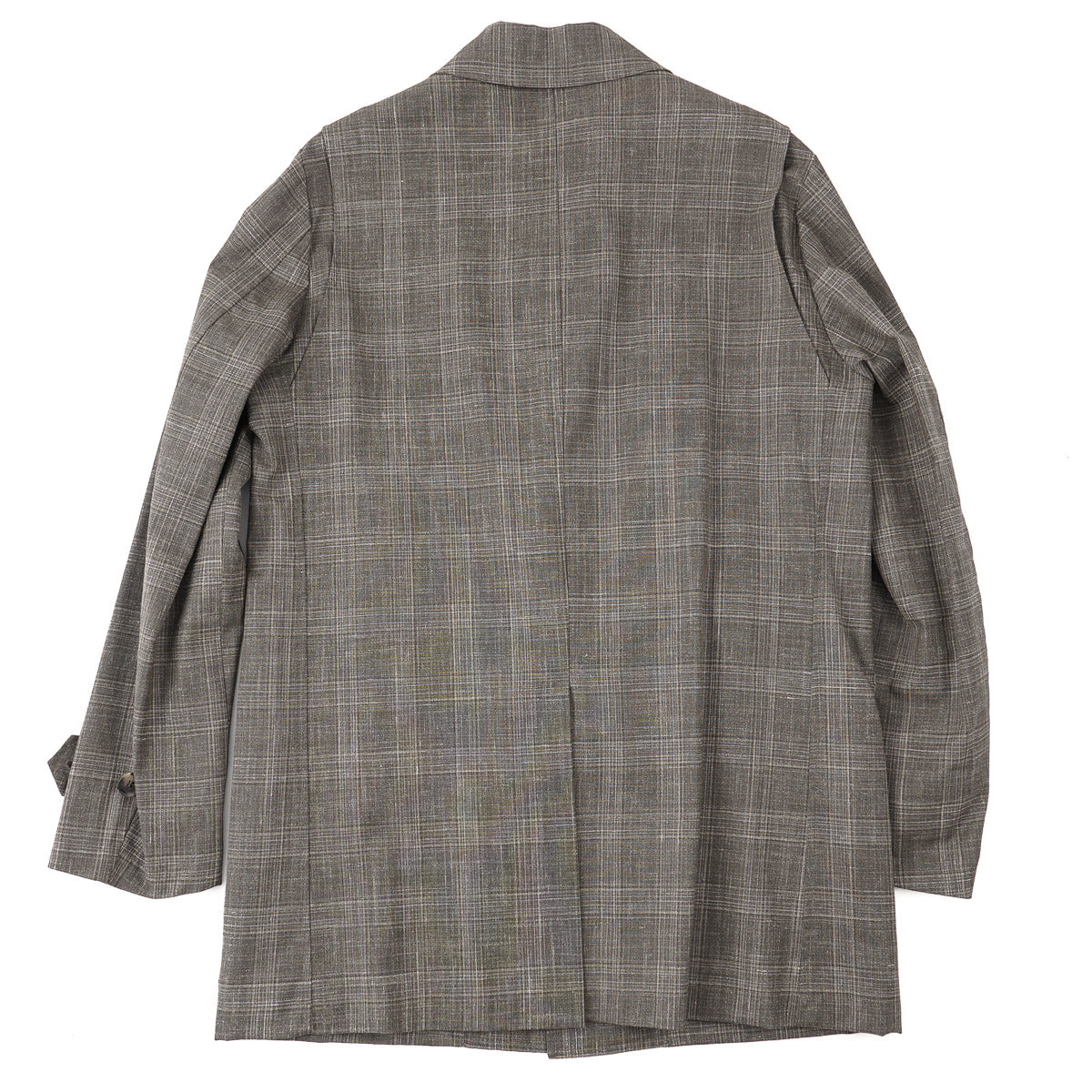 Isaia Lightweight Wool-Silk-Linen Overcoat - Top Shelf Apparel