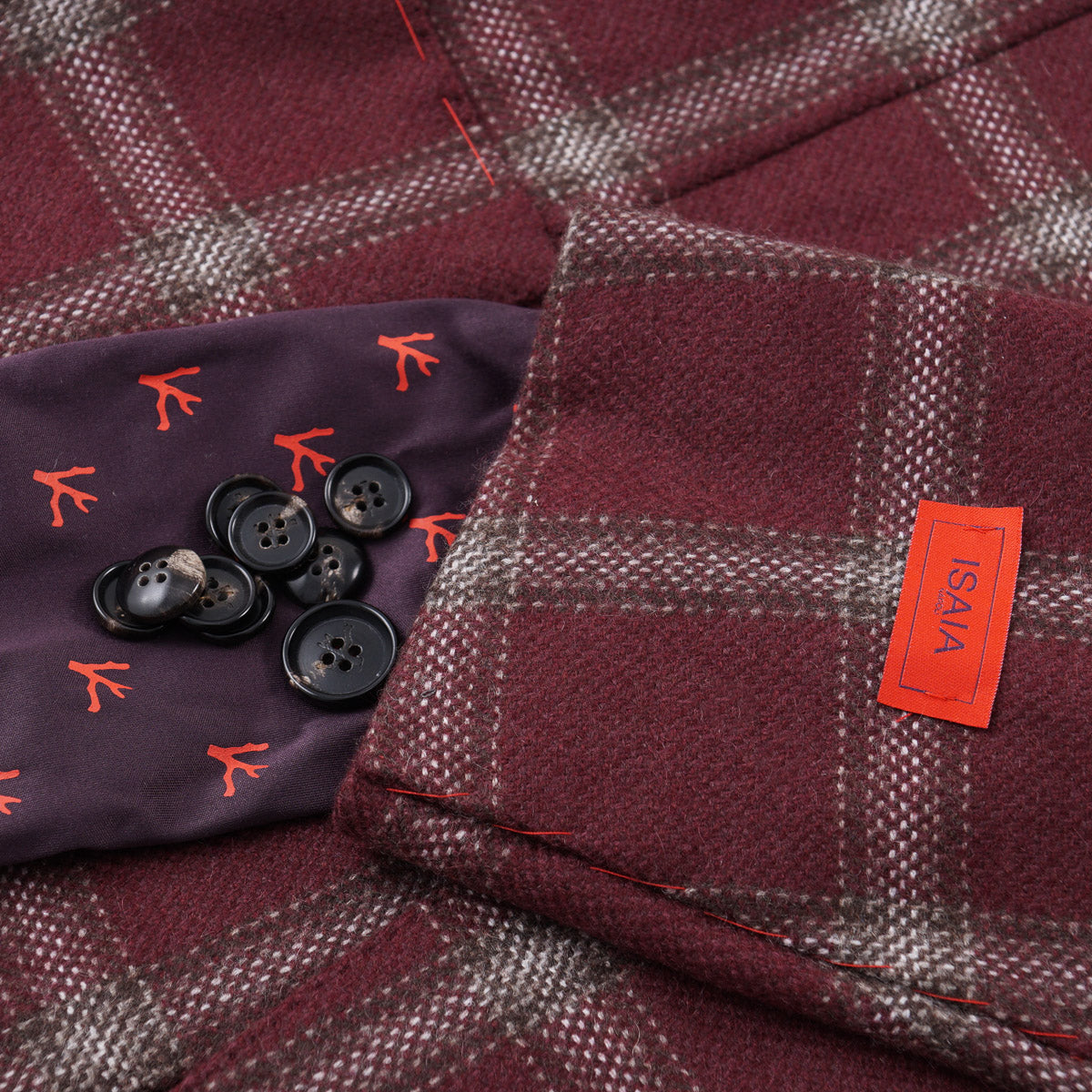 Isaia Tailored-Fit Cashmere Sport Coat