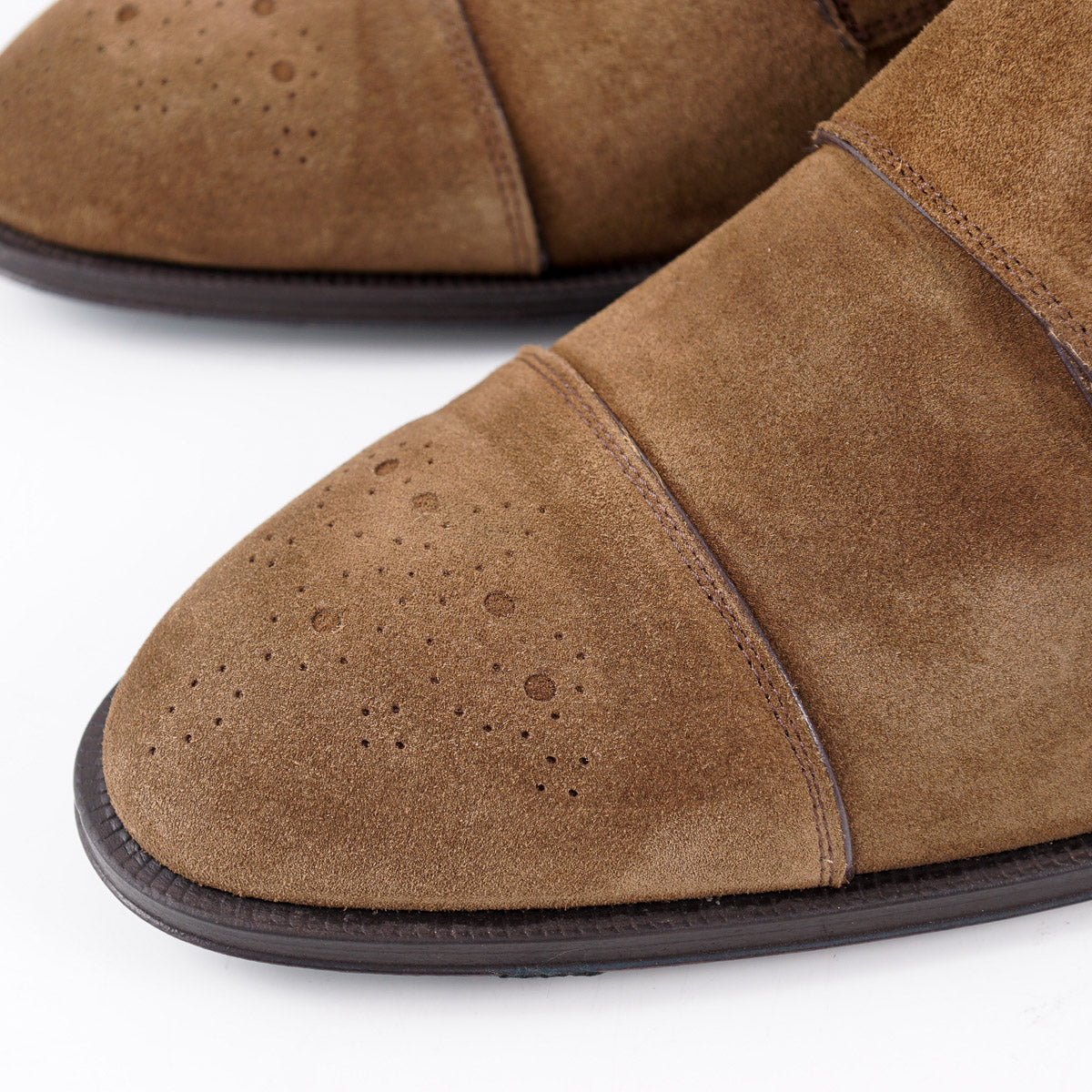 Pastori 'Romulus' Suede Monk Strap Shoe - Top Shelf Apparel