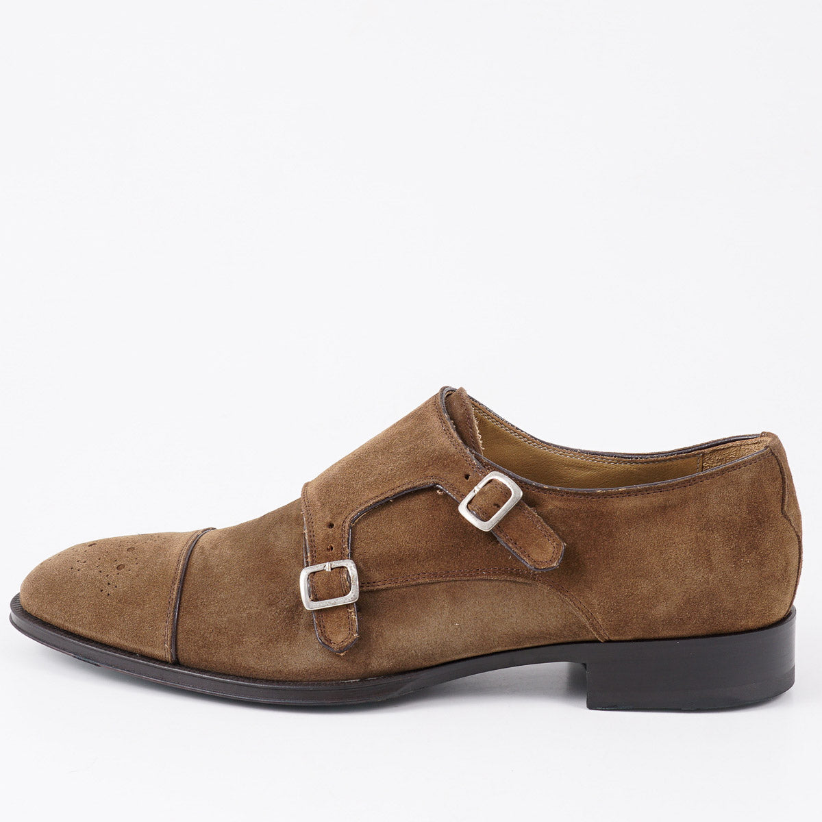 Pastori 'Romulus' Suede Monk Strap Shoe - Top Shelf Apparel