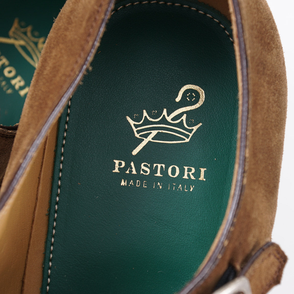 Pastori 'Romulus' Suede Monk Strap Shoe - Top Shelf Apparel