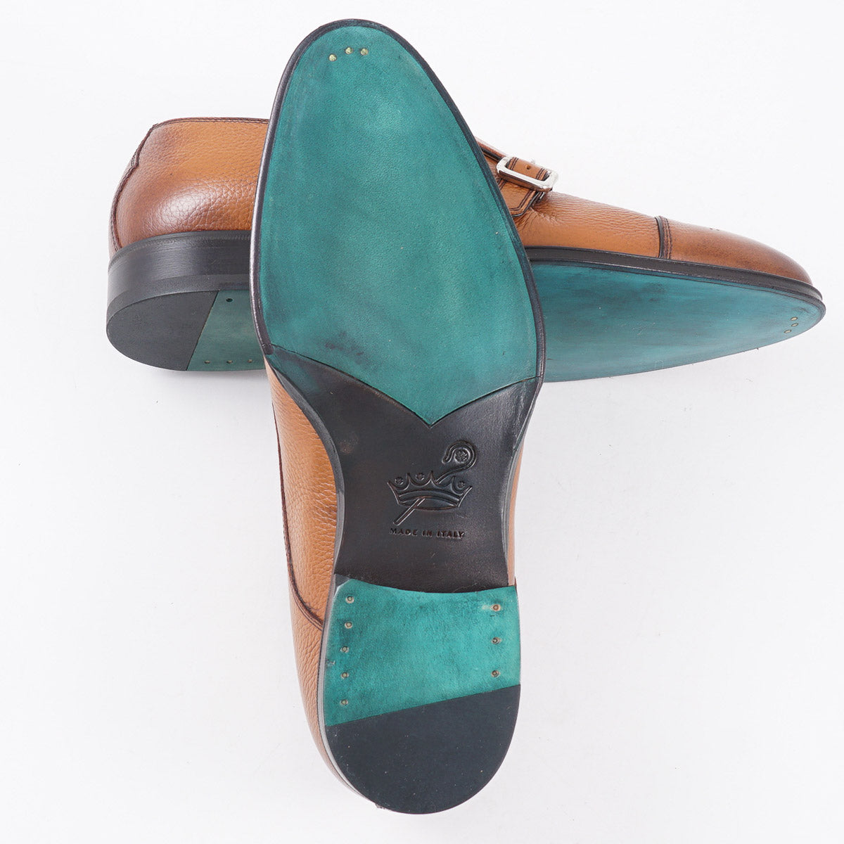Pastori 'Romulus' Leather Monk Strap Shoe - Top Shelf Apparel