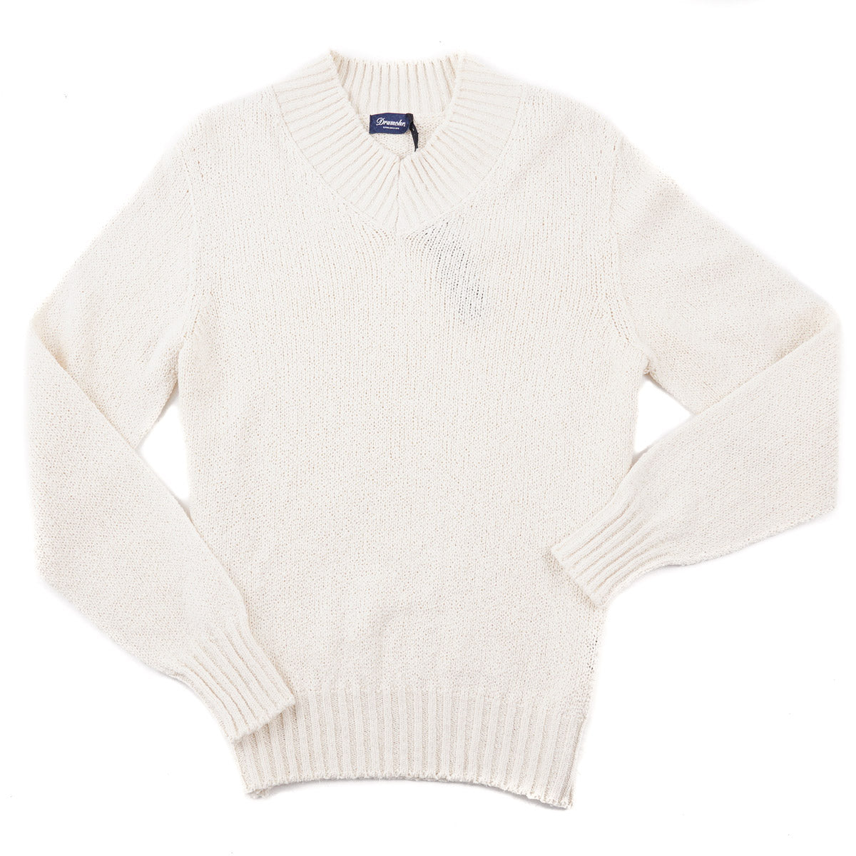 Drumohr Soft Knit Cotton Sweater - Top Shelf Apparel
