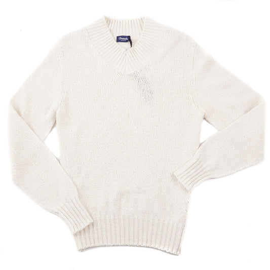 Drumohr Soft Knit Cotton Sweater - Top Shelf Apparel