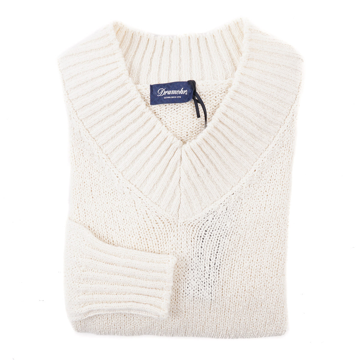 Drumohr Soft Knit Cotton Sweater - Top Shelf Apparel