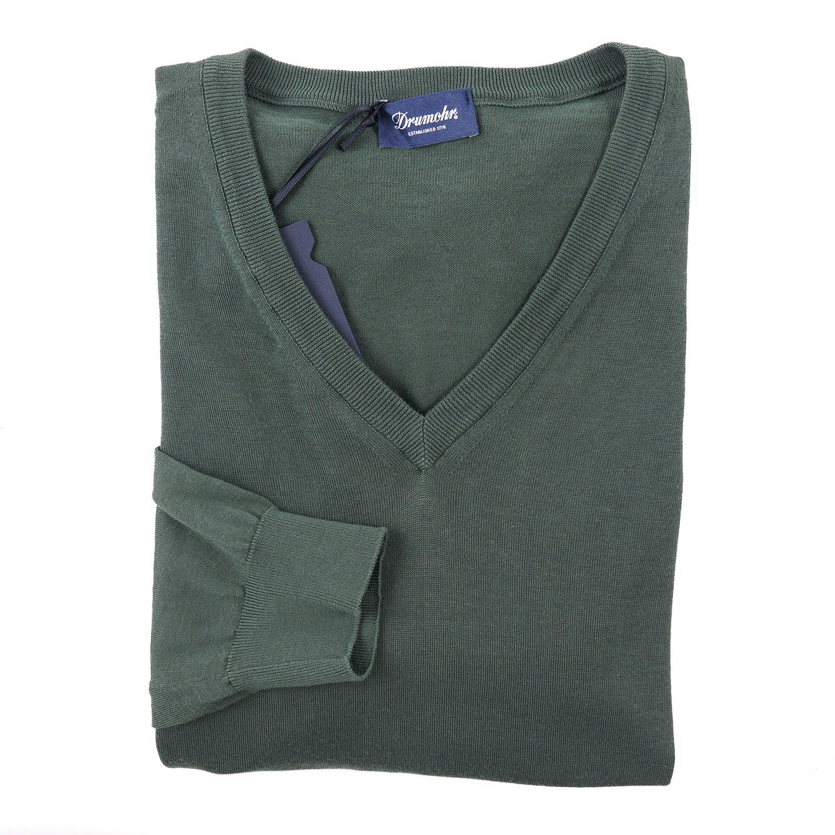 Drumohr Superfine Light Cotton Sweater - Top Shelf Apparel