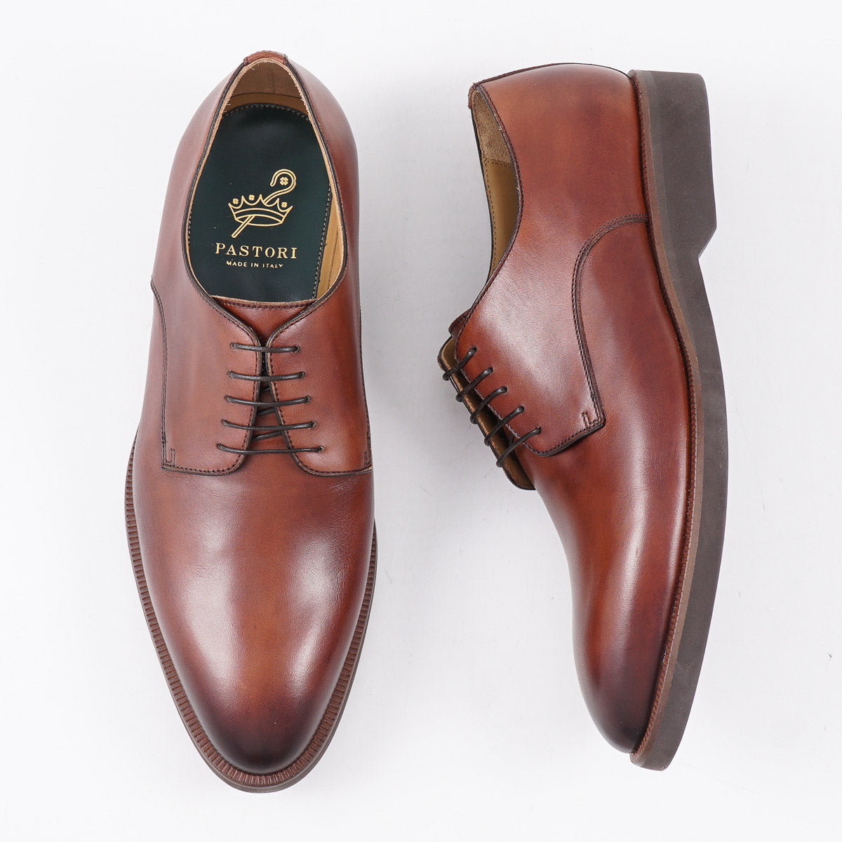 Pastori 'Claudius' Calf Leather Derby - Top Shelf Apparel