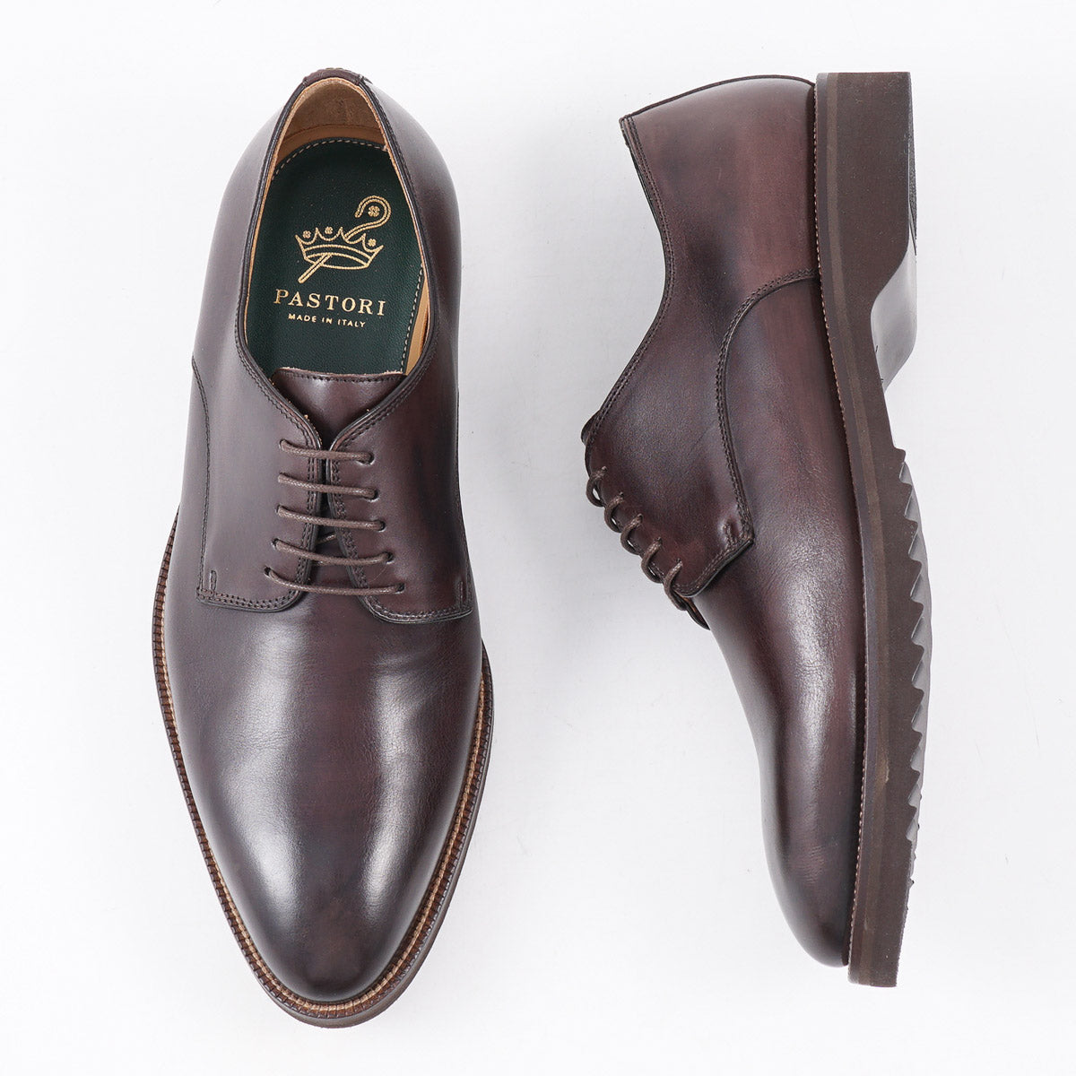 Pastori 'Claudius' Calf Leather Derby - Top Shelf Apparel
