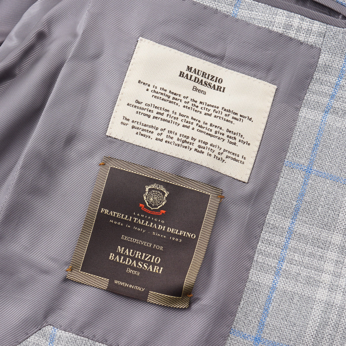 Maurizio Baldassari Wool-Silk-Linen 'Soft Jacket' - Top Shelf Apparel