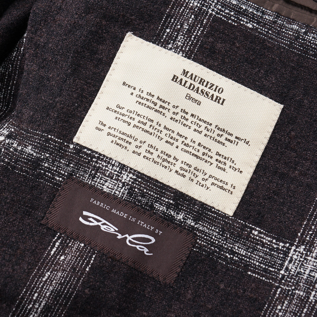 Maurizio Baldassari Wool-Blend 'Soft Jacket' - Top Shelf Apparel