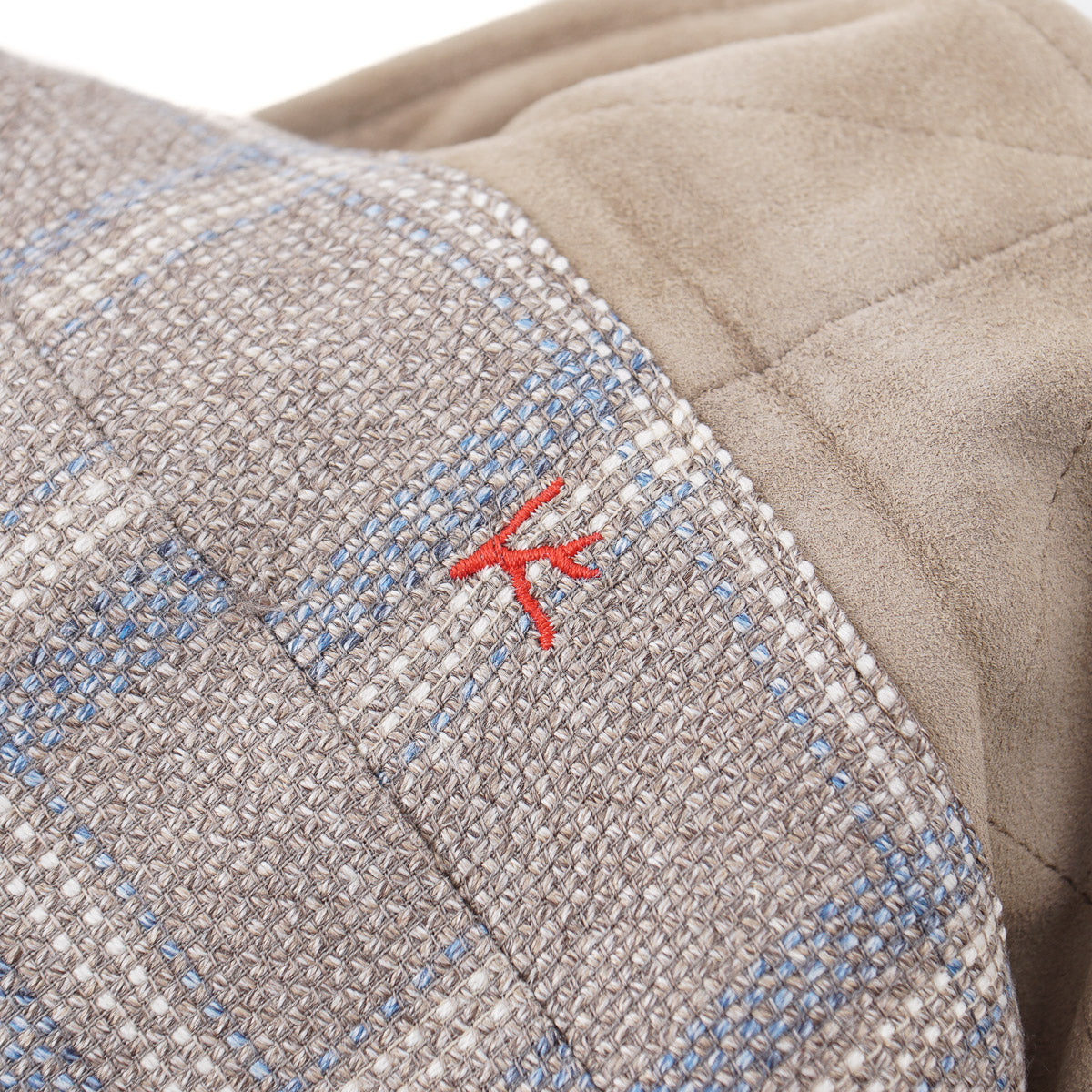 Isaia Wool-Silk-Linen Moto Jacket - Top Shelf Apparel
