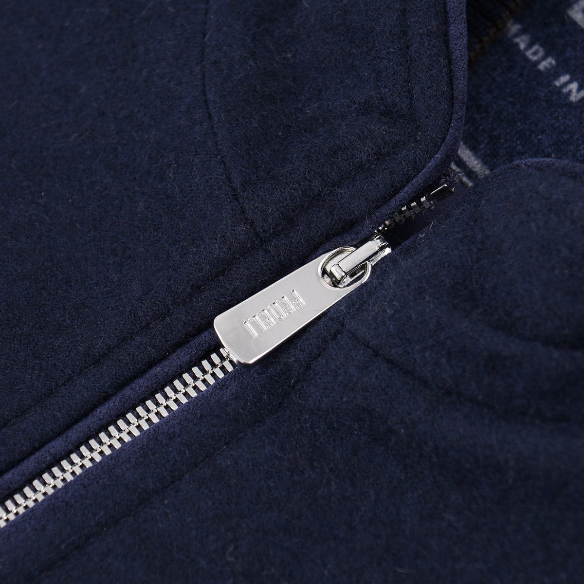 Fedeli Flannel Cashmere Outerwear Vest - Top Shelf Apparel