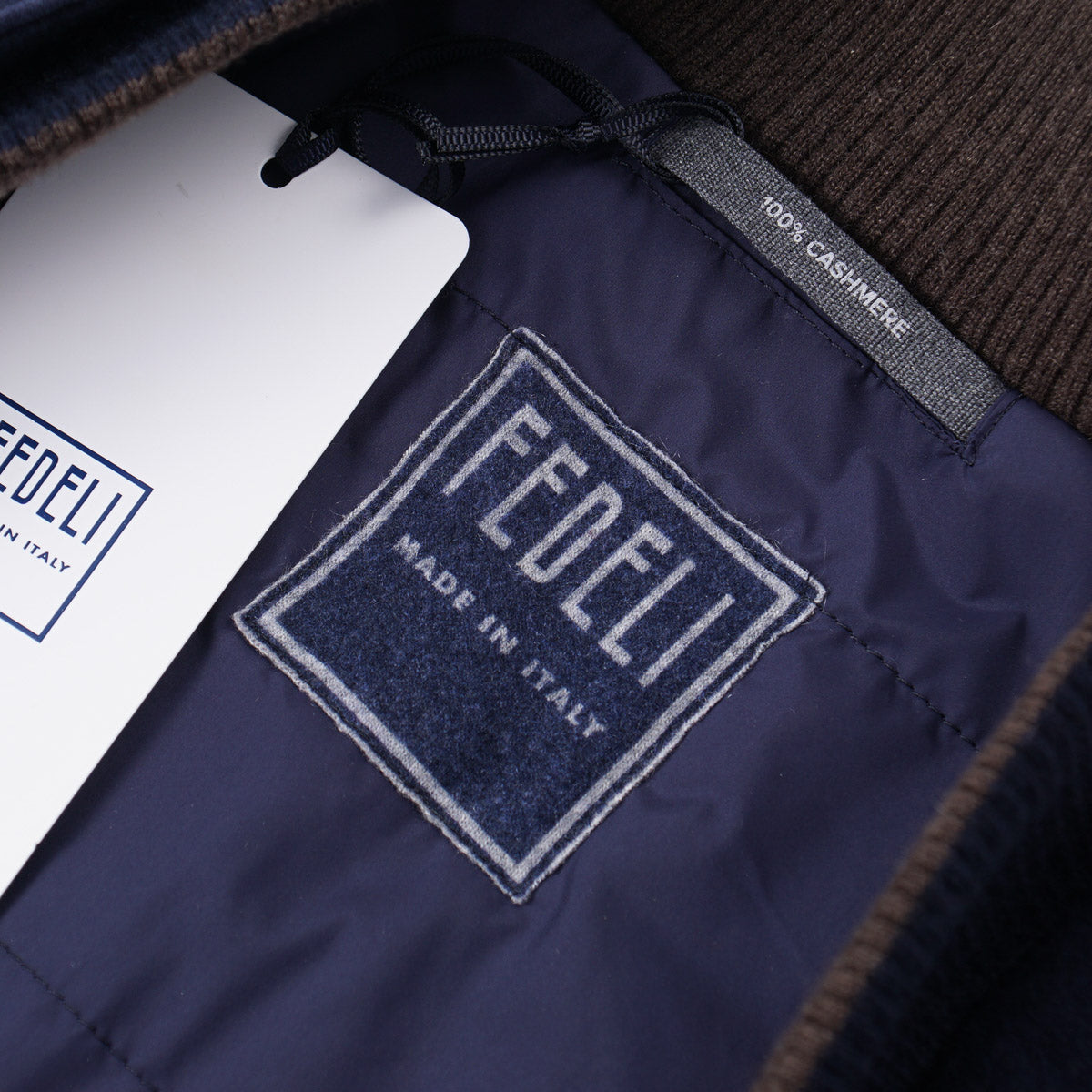 Fedeli Flannel Cashmere Outerwear Vest - Top Shelf Apparel