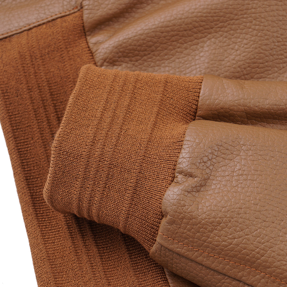 Isaia Lambskin Leather Bomber Jacket - Top Shelf Apparel