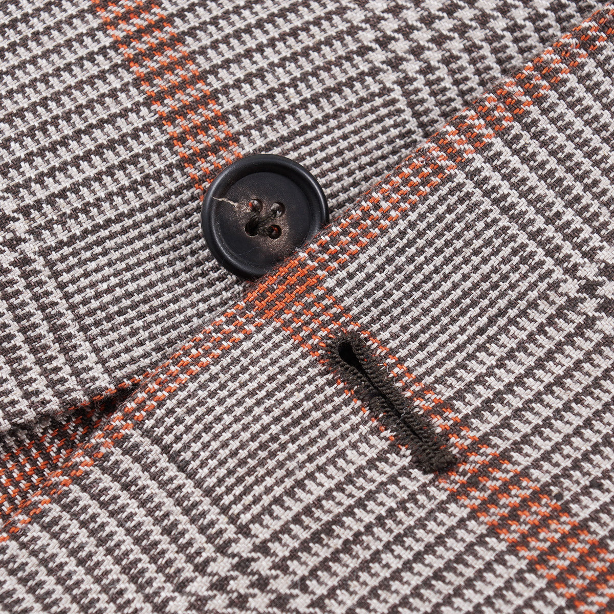 Luigi Borrelli Windowpane Check Linen Sport Coat - Top Shelf Apparel