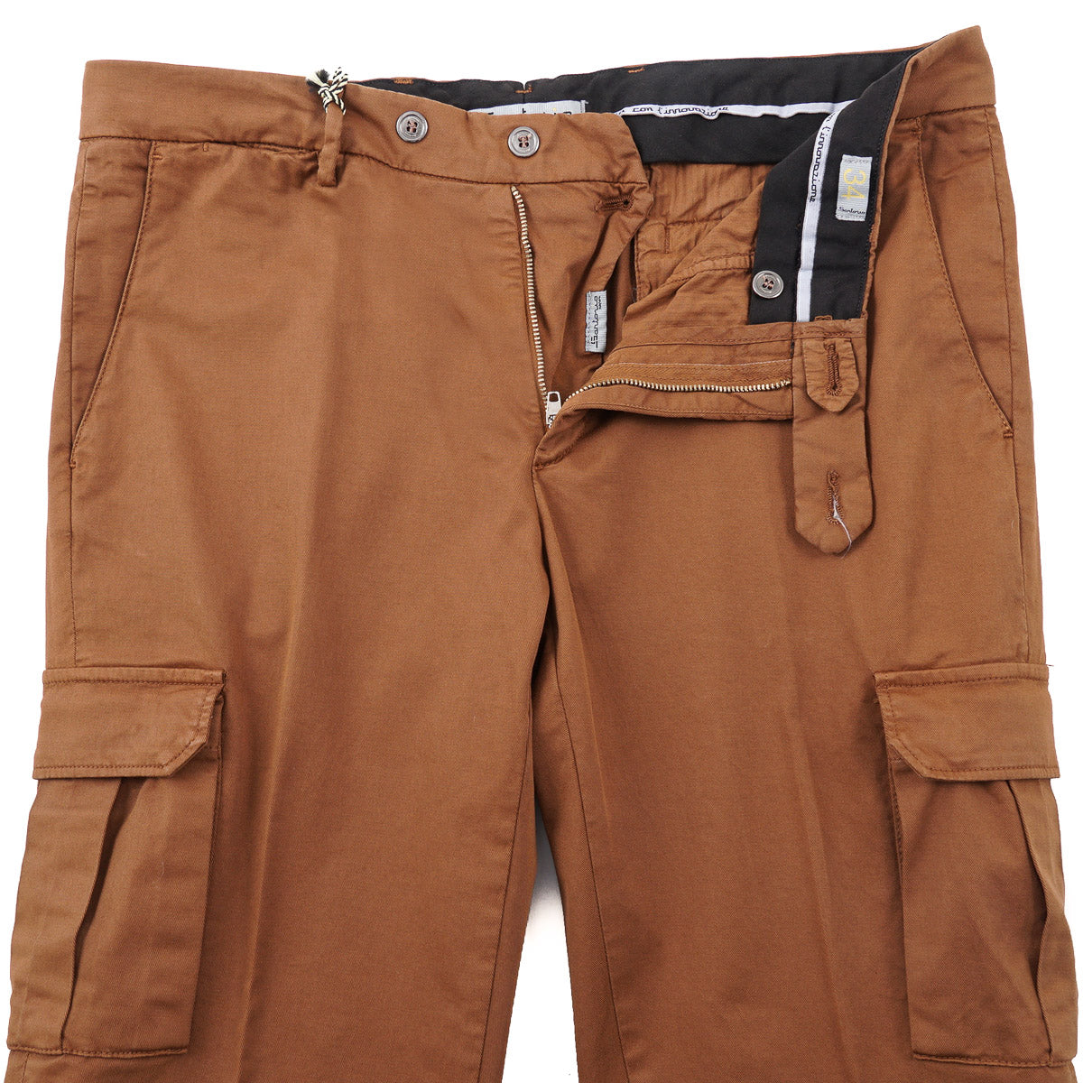 Sartorio Stretch Cotton Cargo Pants - Top Shelf Apparel