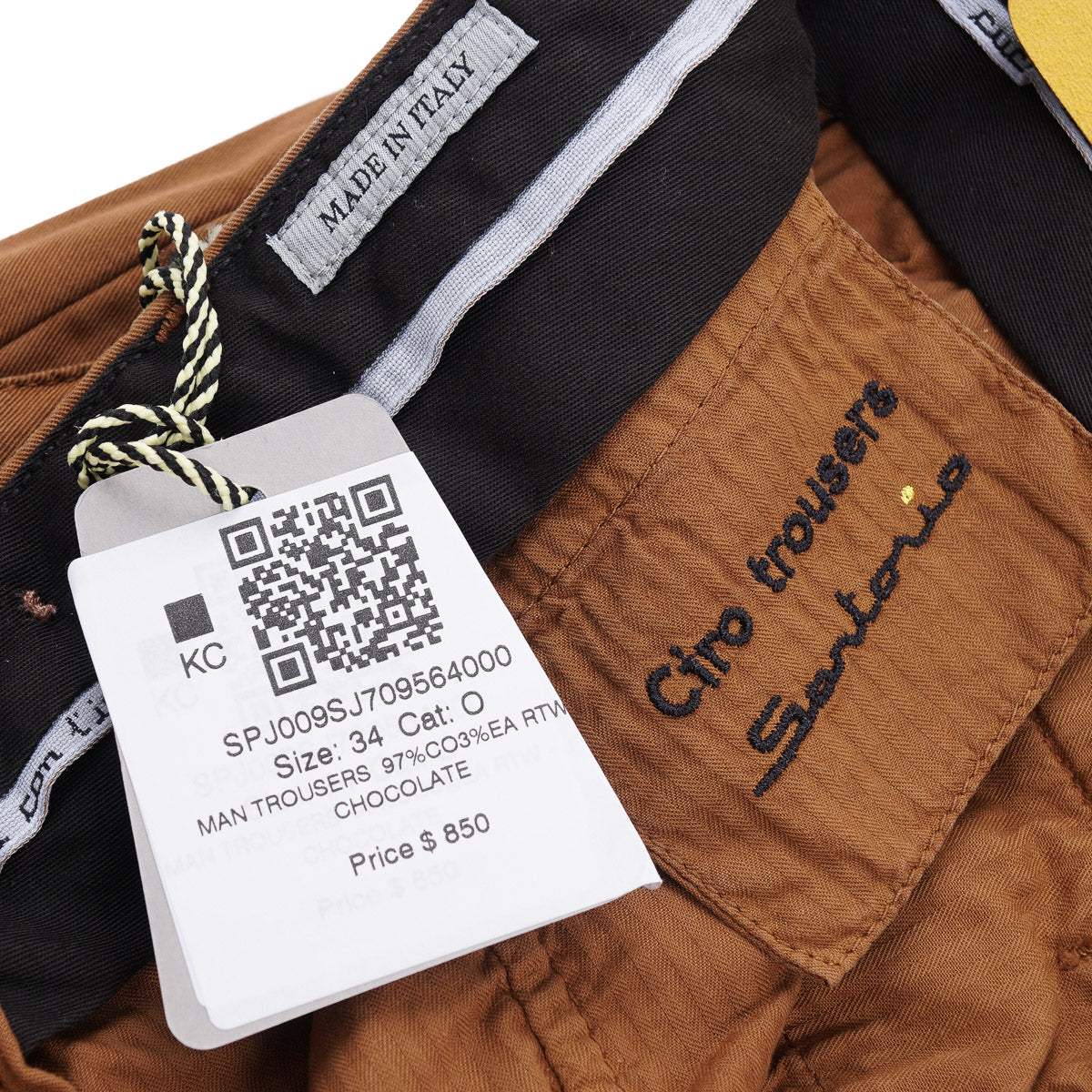 Sartorio Stretch Cotton Cargo Pants - Top Shelf Apparel