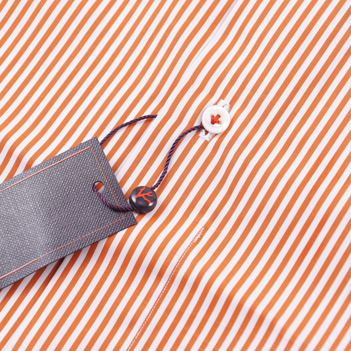 Isaia 'Mix' Tailored-Fit Cotton Shirt - Top Shelf Apparel
