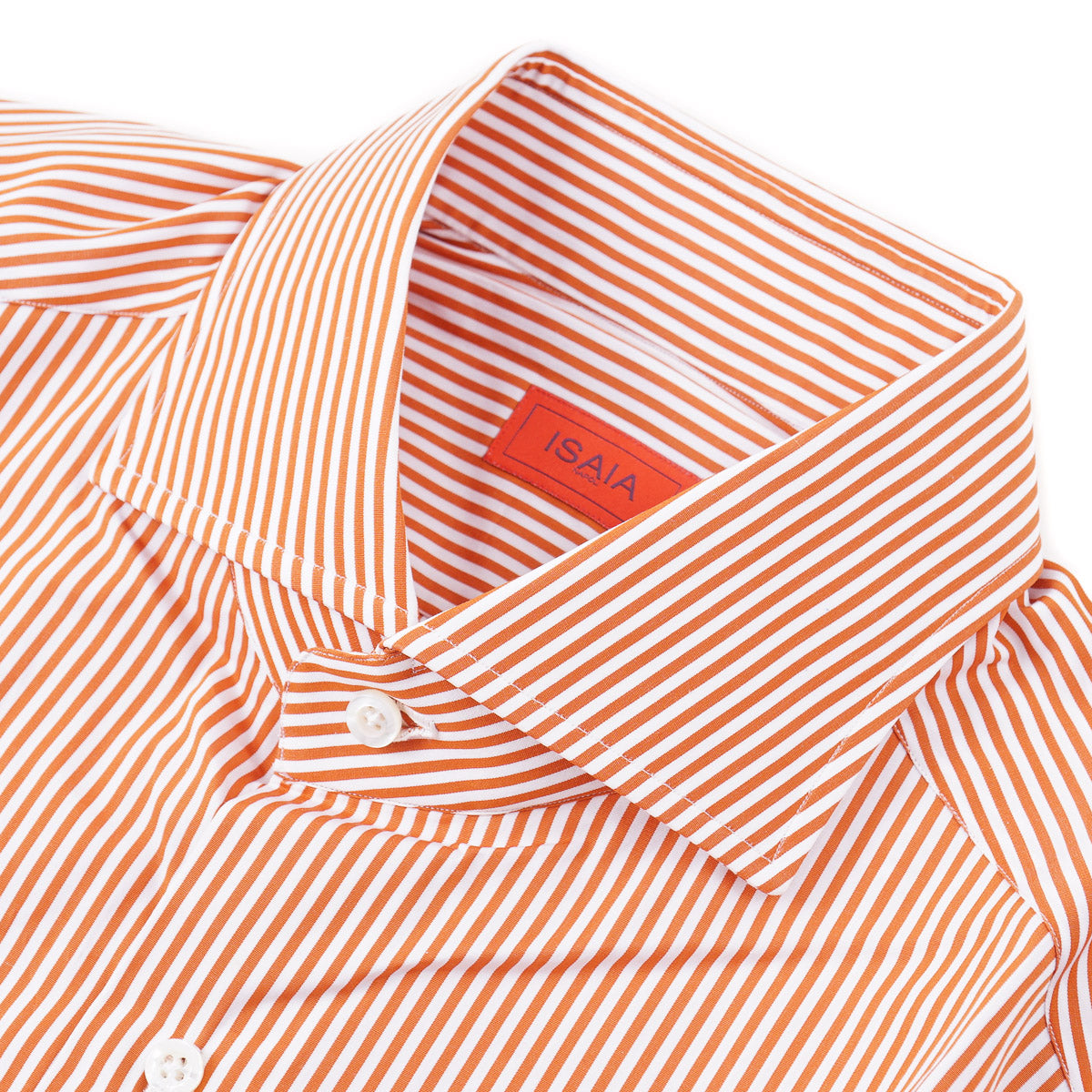 Isaia 'Mix' Tailored-Fit Cotton Shirt - Top Shelf Apparel