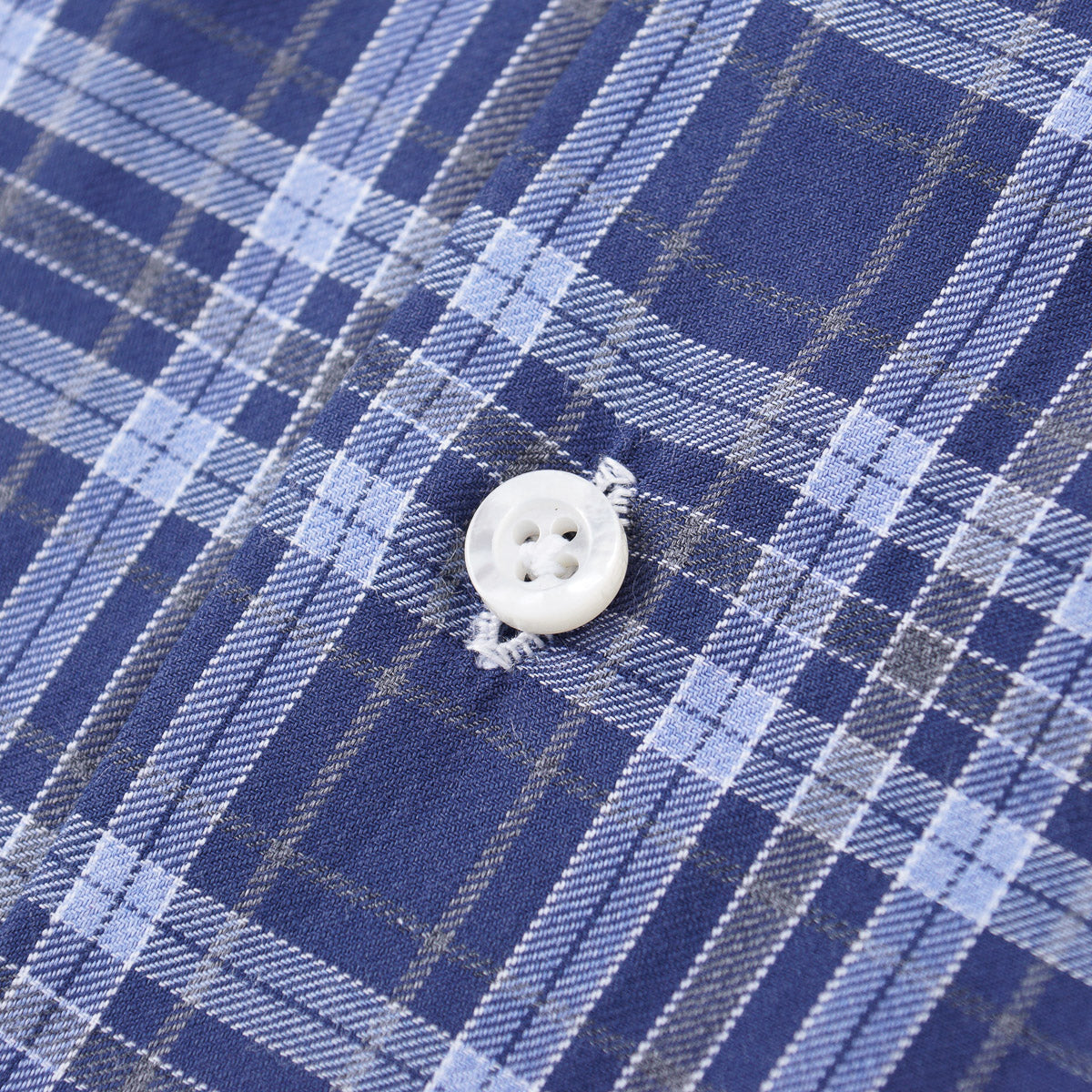Isaia 'Mix' Tailored-Fit Cotton Shirt - Top Shelf Apparel