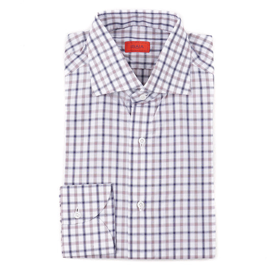 Isaia Tailored-Fit 'Mix' Cotton Shirt - Top Shelf Apparel