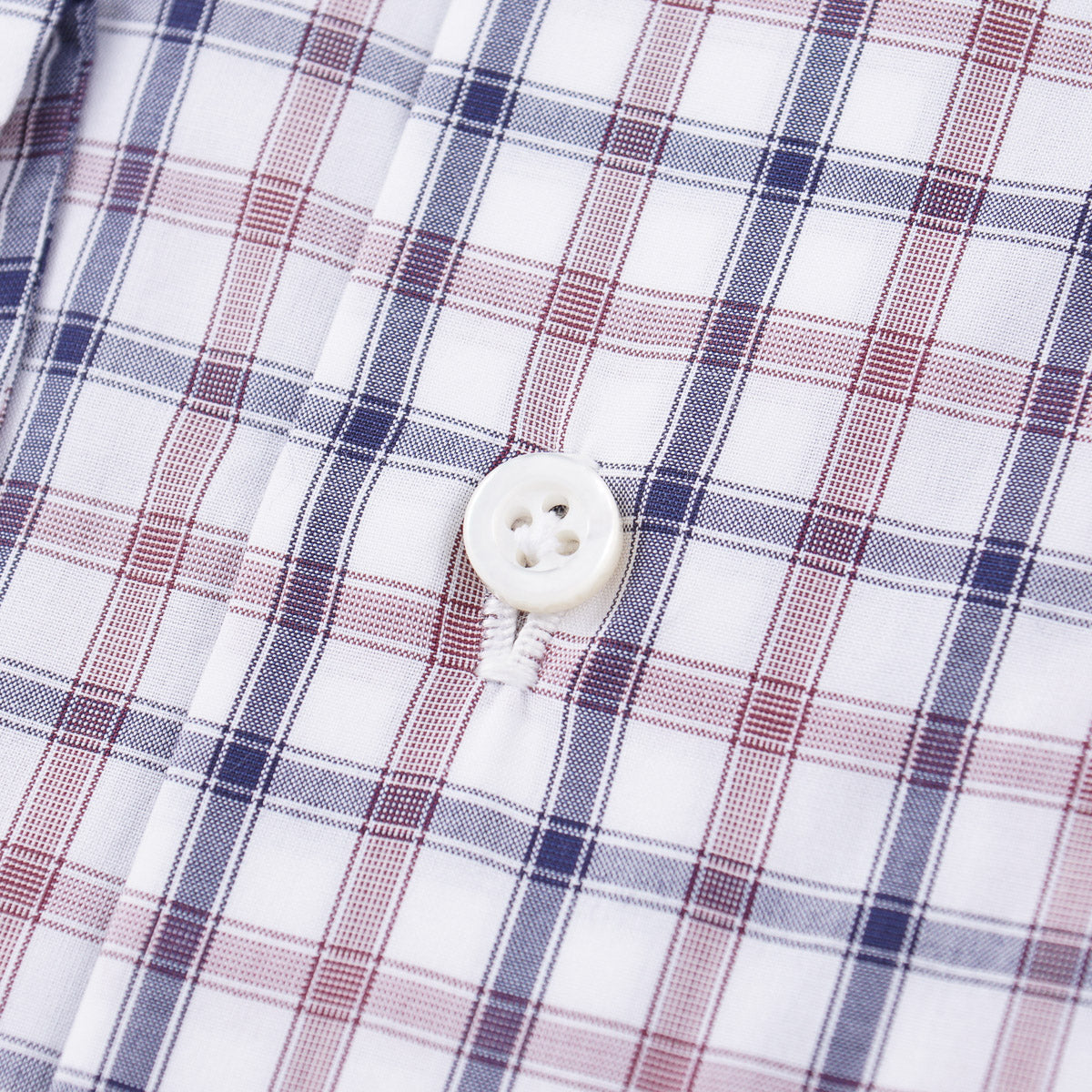 Isaia Tailored-Fit 'Mix' Cotton Shirt - Top Shelf Apparel