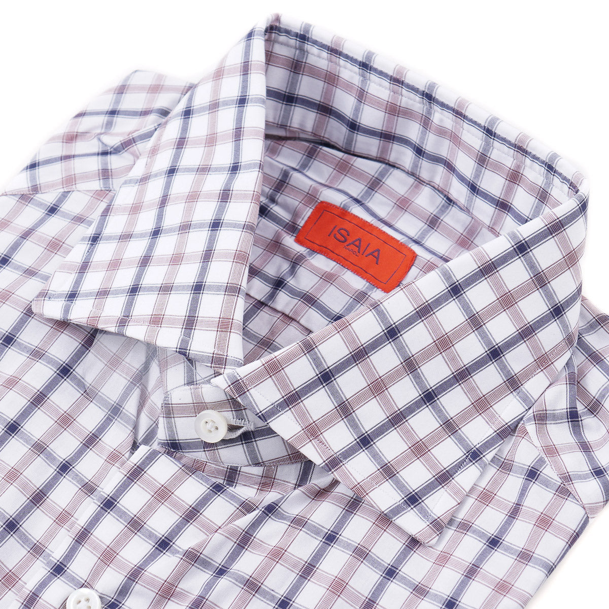 Isaia Tailored-Fit 'Mix' Cotton Shirt - Top Shelf Apparel