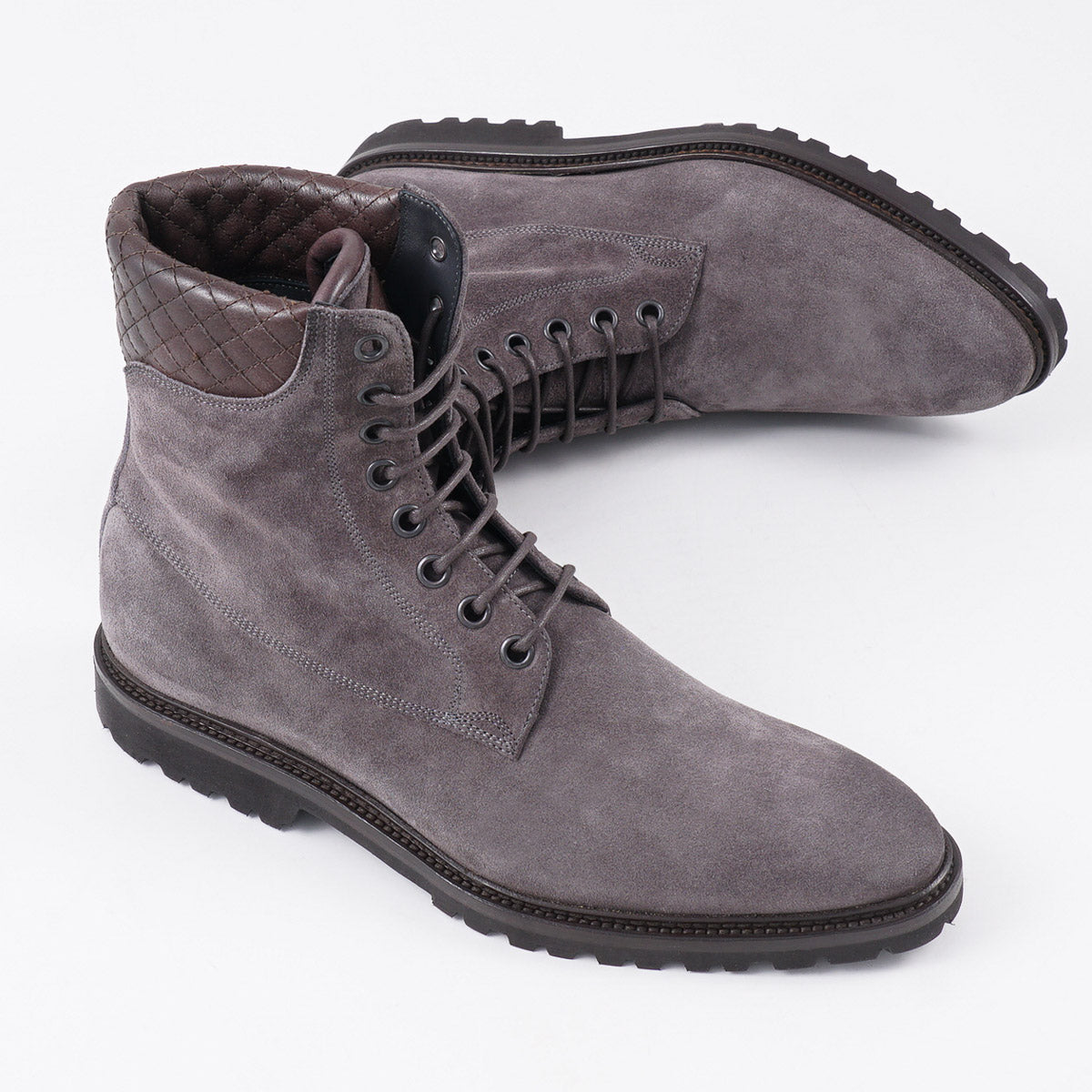 di Bianco 'Torino' Suede Combat Boot - Top Shelf Apparel