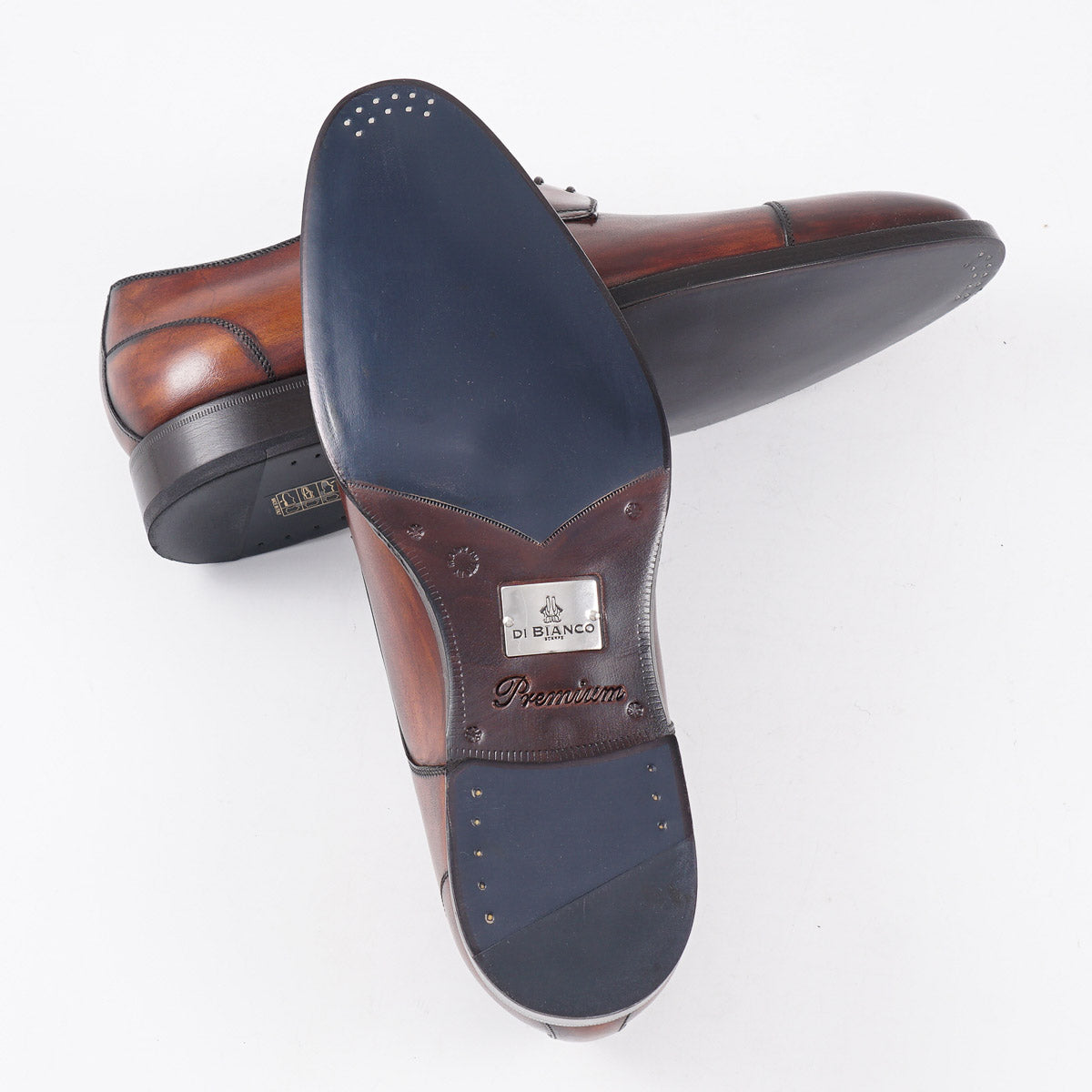 di Bianco 'Monza' Museum Calf Derby - Top Shelf Apparel