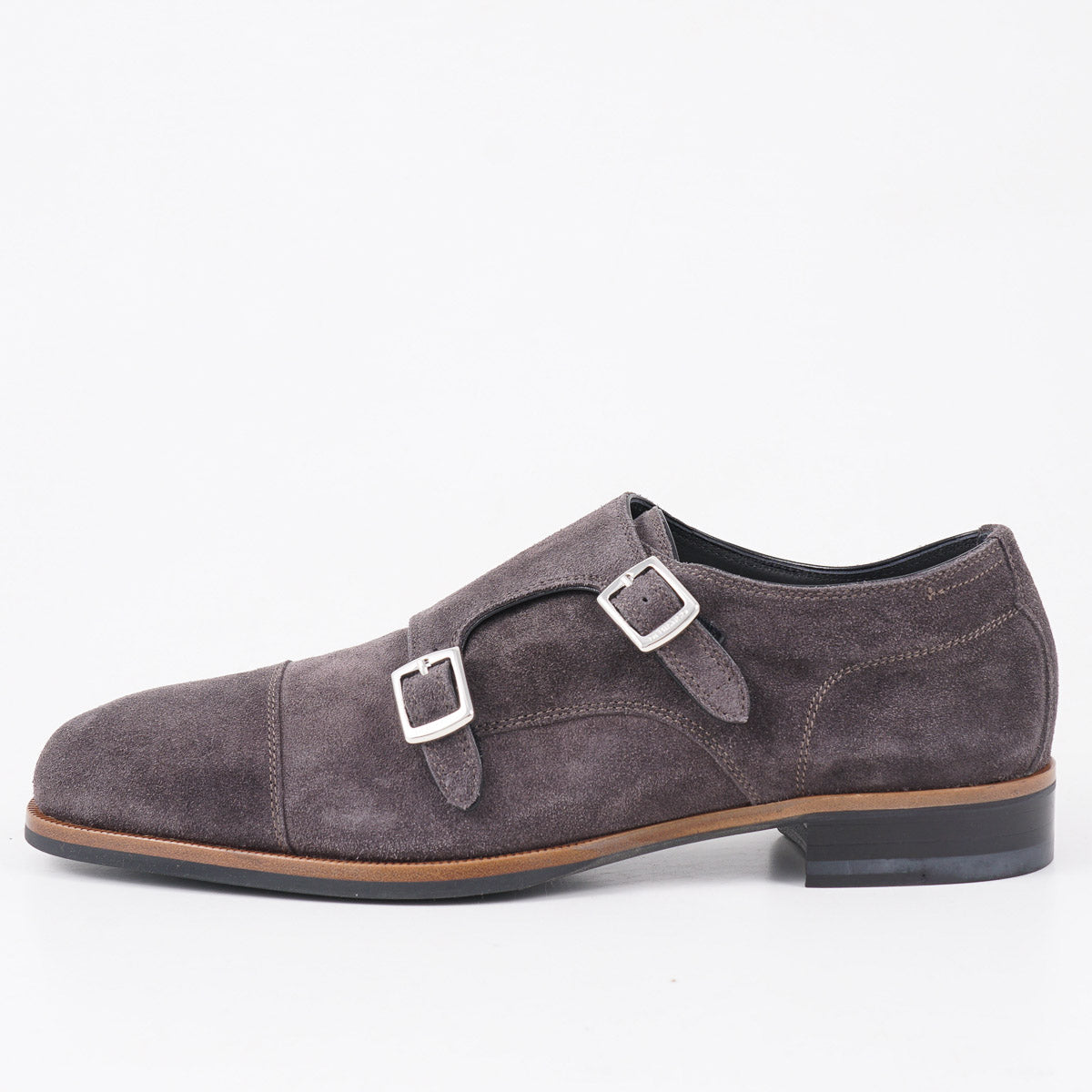 di Bianco 'Isernia' Unlined Suede Monk Strap - Top Shelf Apparel