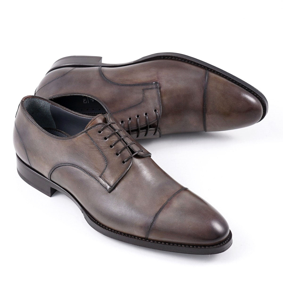 di Bianco 'Monza' Museum Calf Derby - Top Shelf Apparel