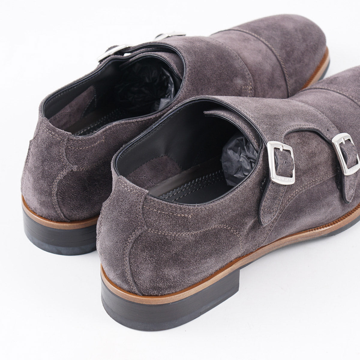 di Bianco 'Isernia' Unlined Suede Monk Strap - Top Shelf Apparel