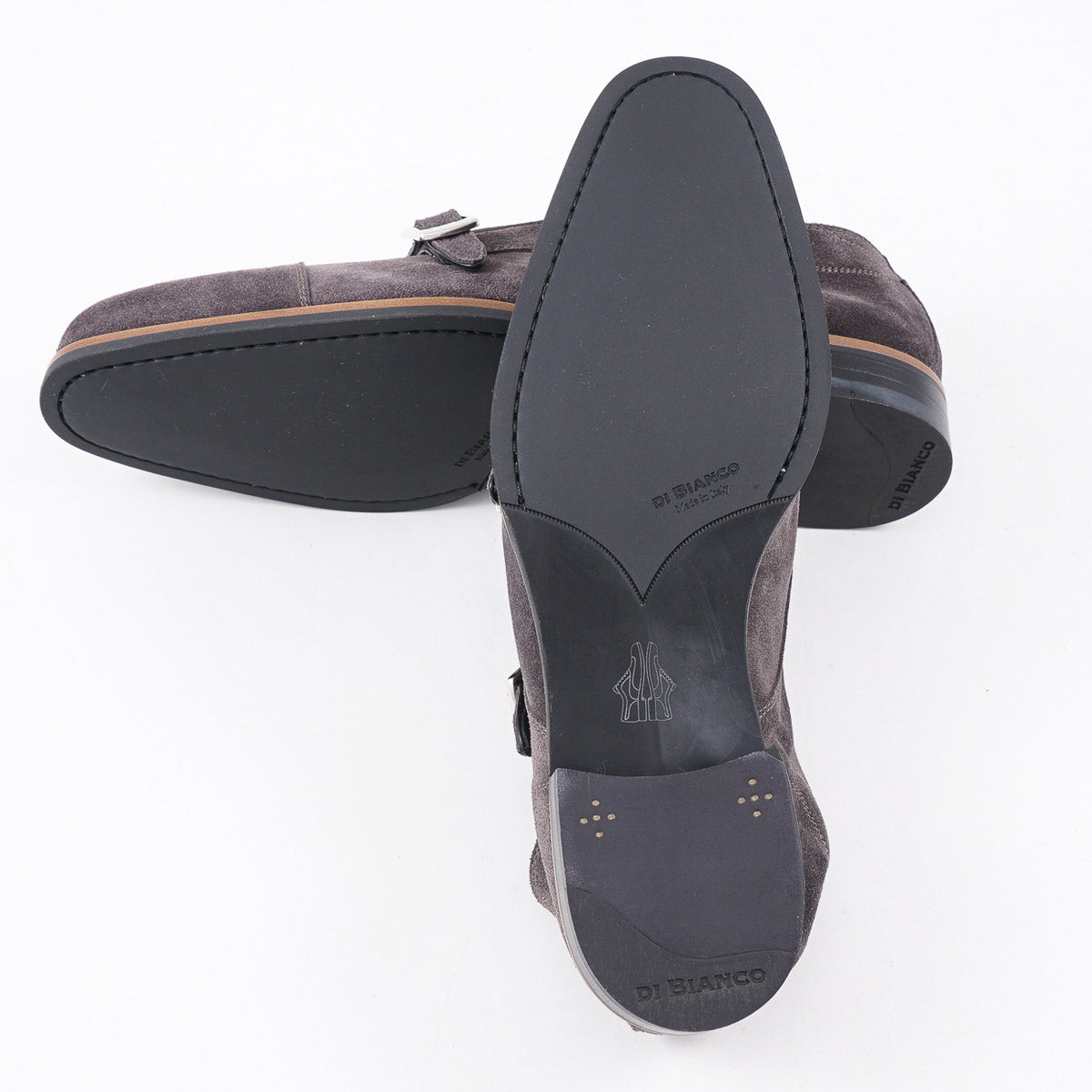 di Bianco 'Isernia' Unlined Suede Monk Strap - Top Shelf Apparel