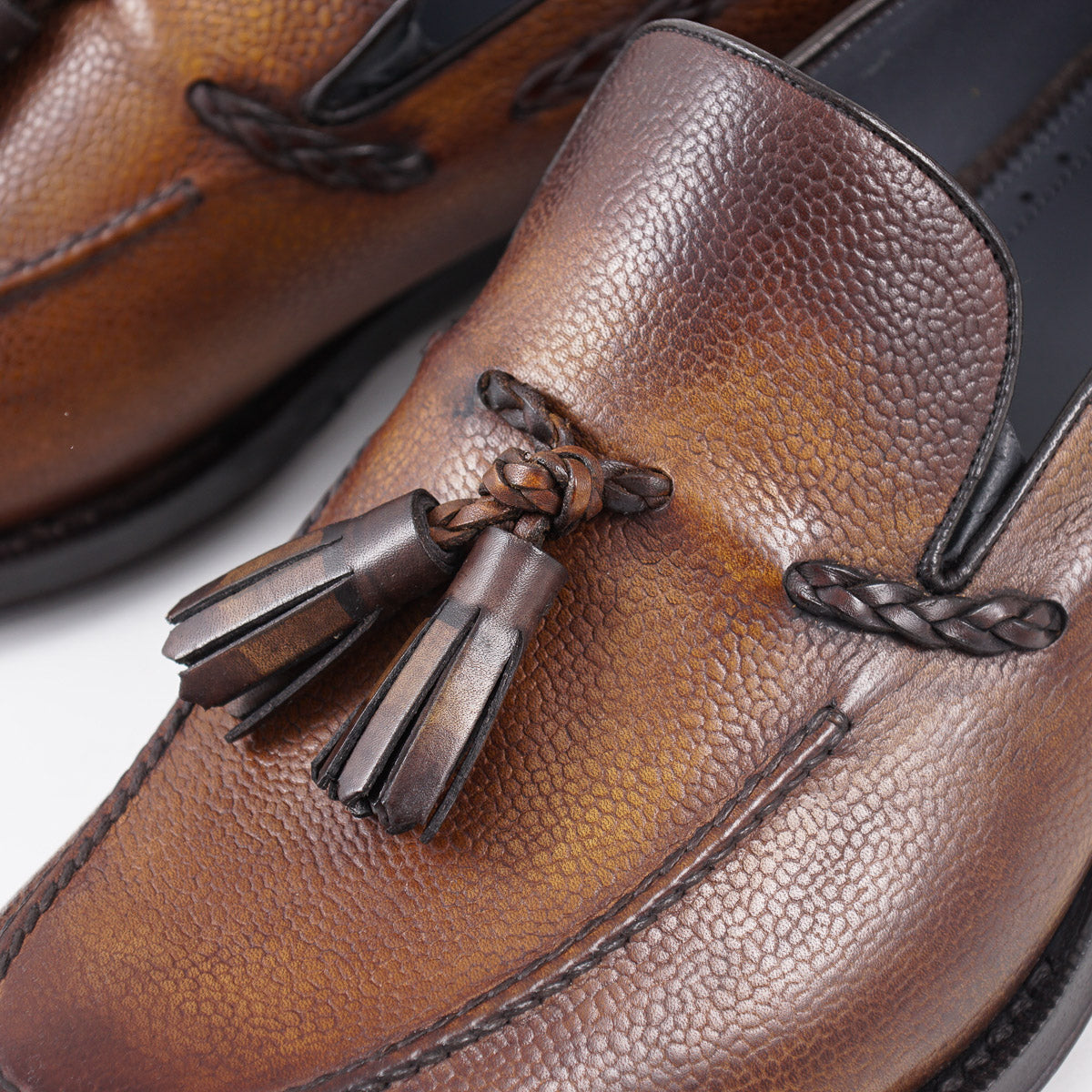 di Bianco 'Varesse' Pebble Grain Loafer - Top Shelf Apparel