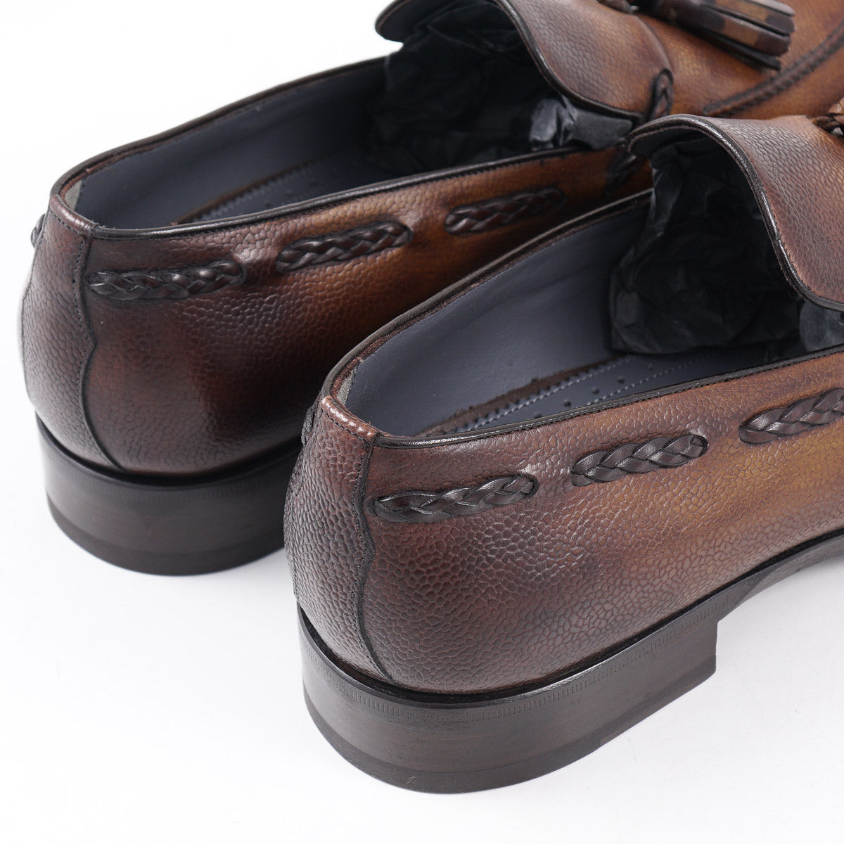 di Bianco 'Varesse' Pebble Grain Loafer - Top Shelf Apparel