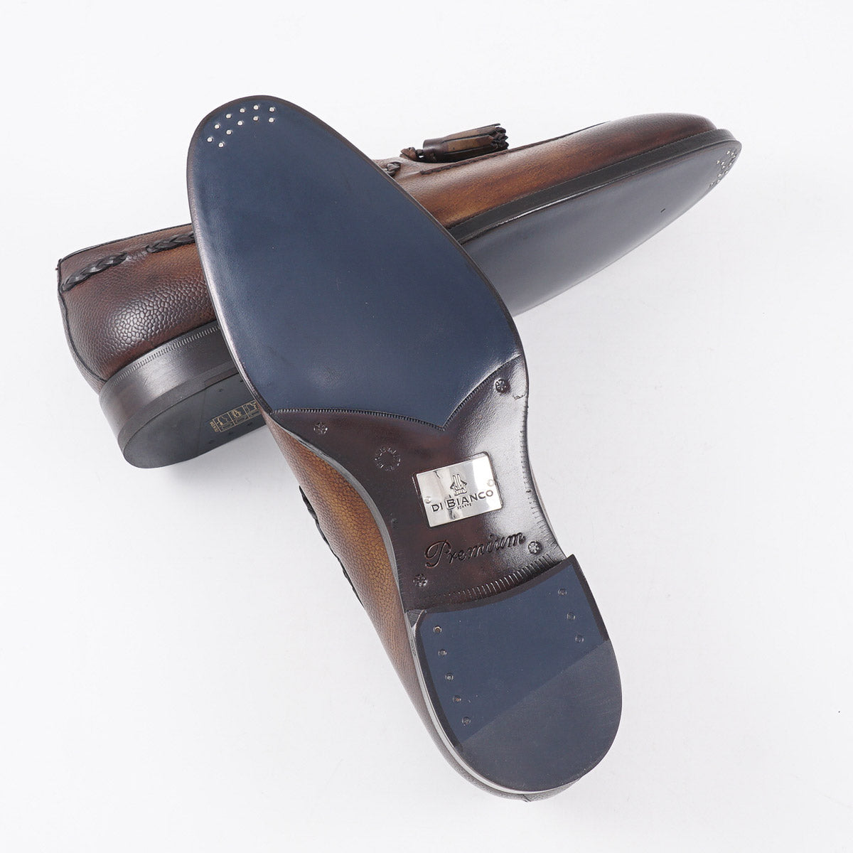 di Bianco 'Varesse' Pebble Grain Loafer - Top Shelf Apparel
