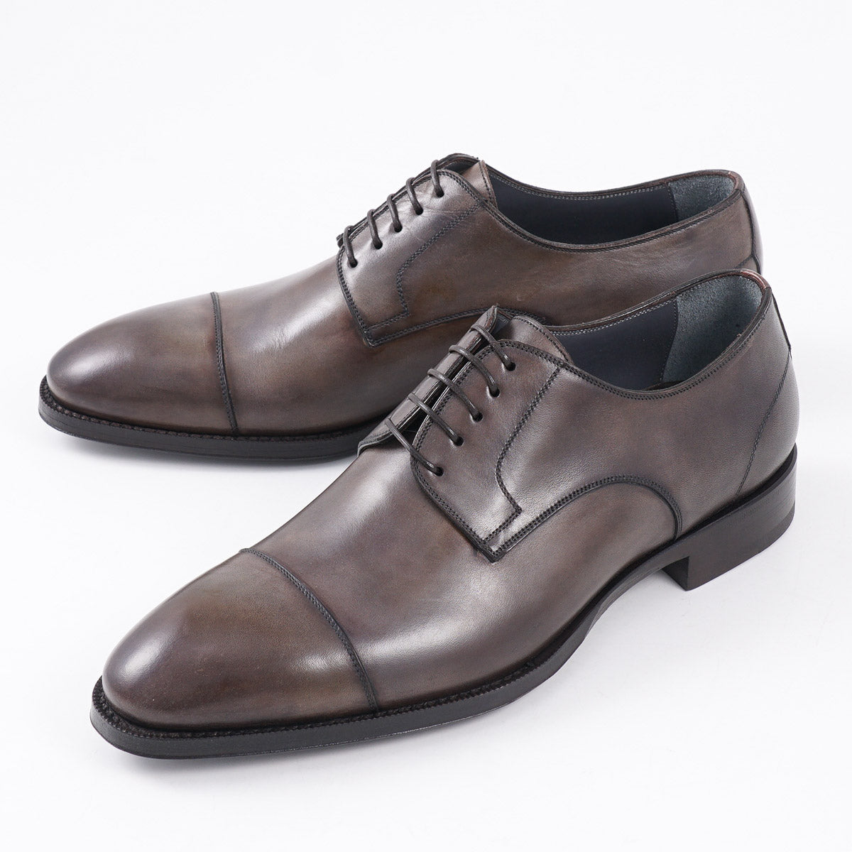 di Bianco 'Monza' Museum Calf Derby - Top Shelf Apparel