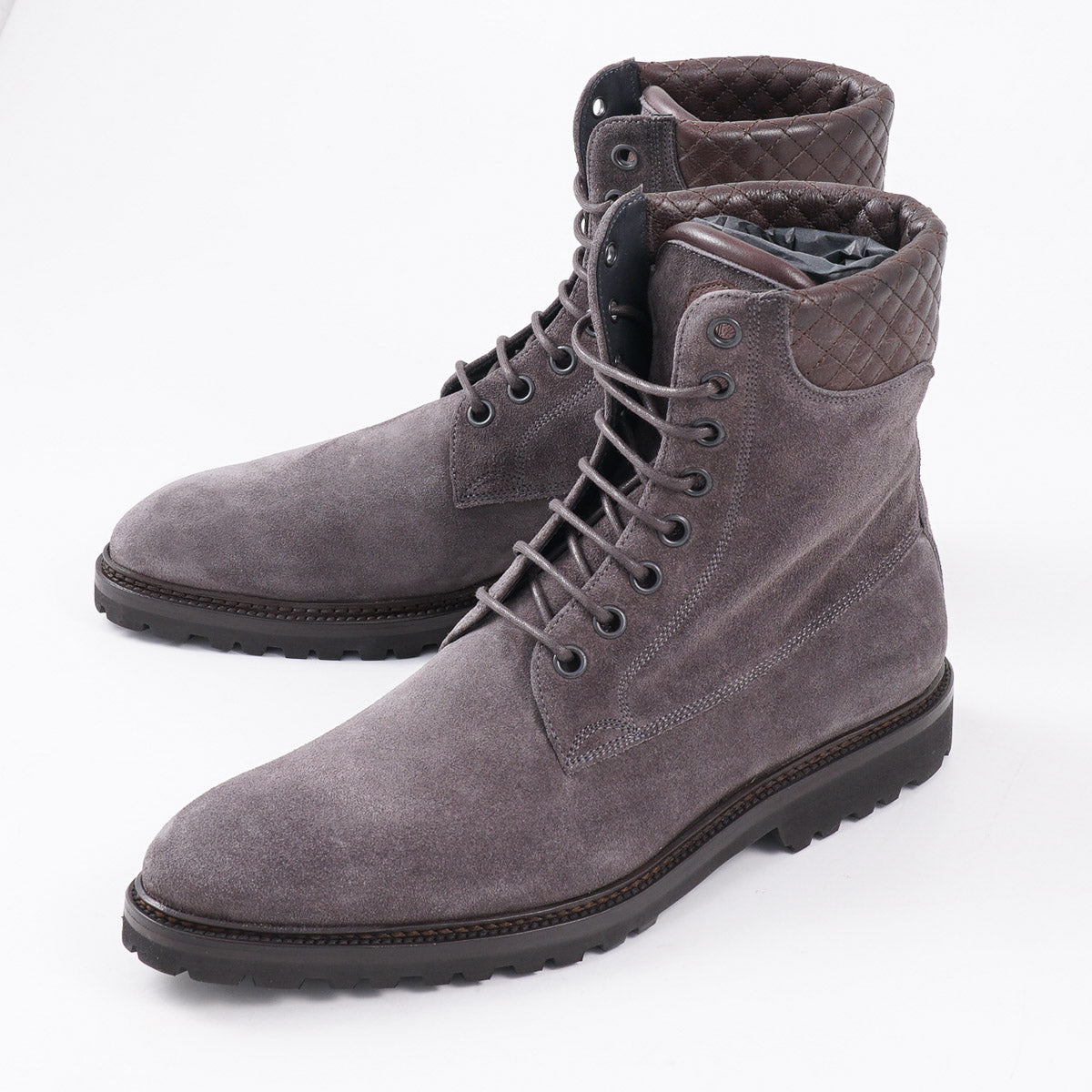 di Bianco 'Torino' Suede Combat Boot - Top Shelf Apparel