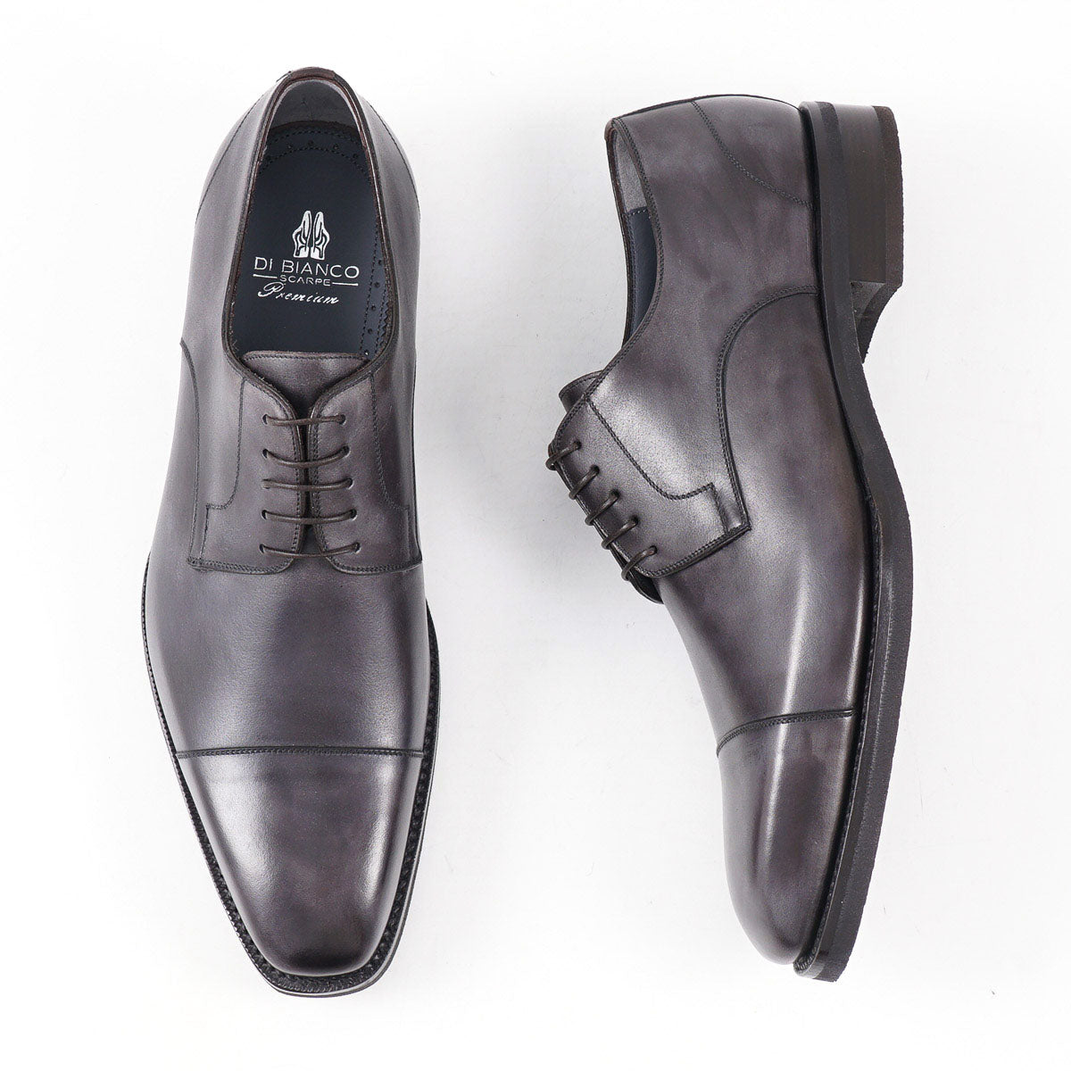 di Bianco 'Pesaro' Museum Calf Derby - Top Shelf Apparel