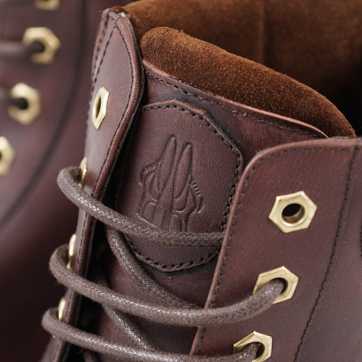 di Bianco 'Ormea Grizzly' Waxed Leather Boot - Top Shelf Apparel