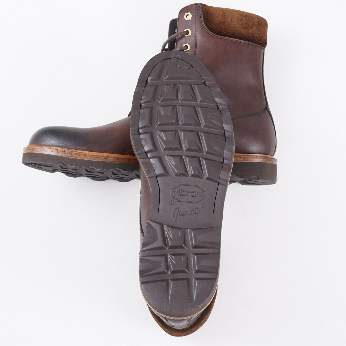 di Bianco 'Ormea Grizzly' Waxed Leather Boot - Top Shelf Apparel