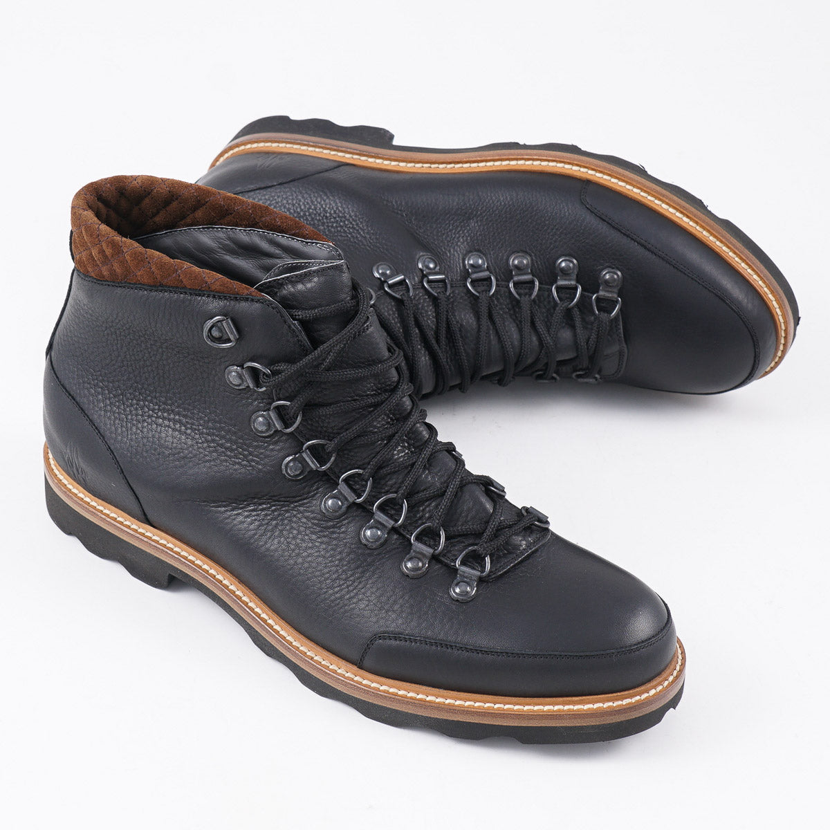 di Bianco 'Cortina' Waxed Leather Boot - Top Shelf Apparel