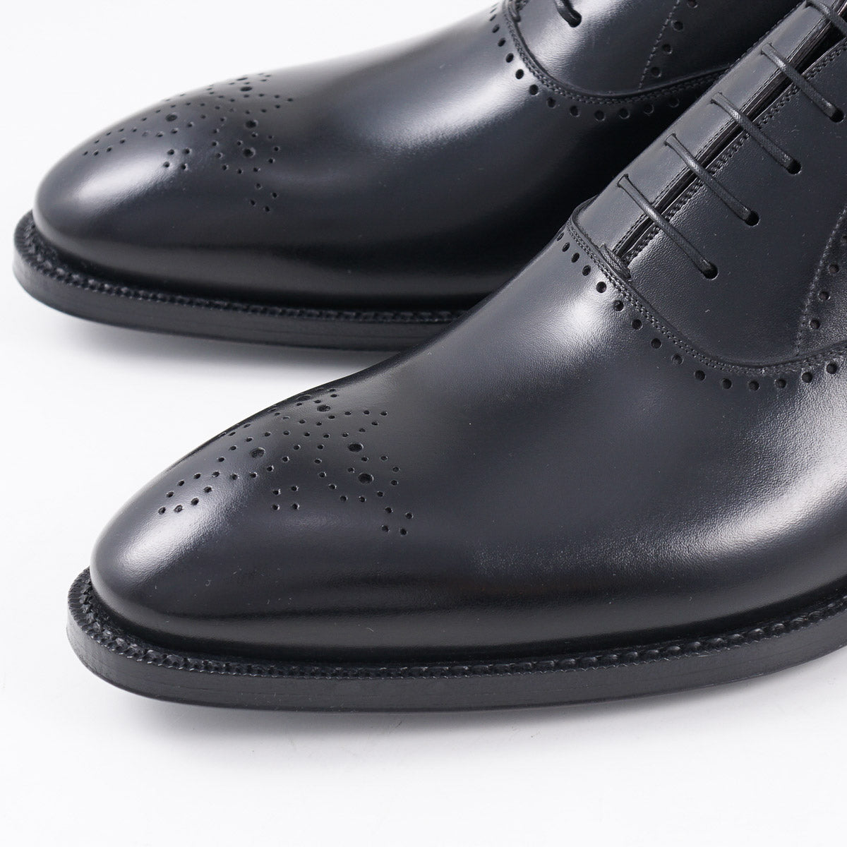 di Bianco 'Ancona' Black Calf Oxford - Top Shelf Apparel