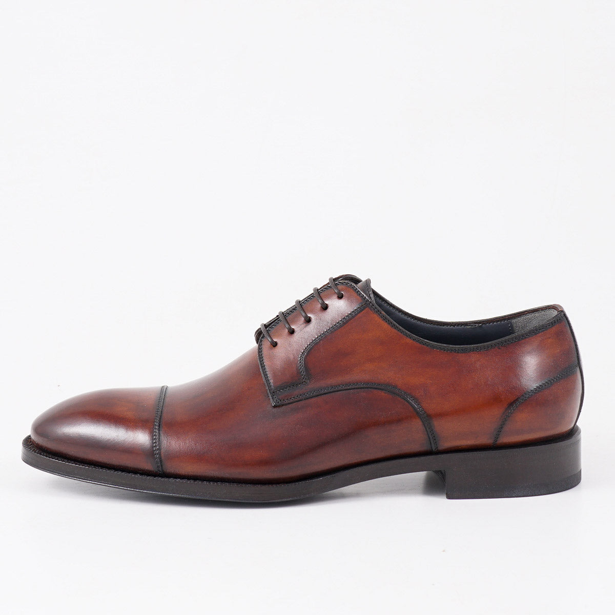 di Bianco 'Monza' Museum Calf Derby - Top Shelf Apparel
